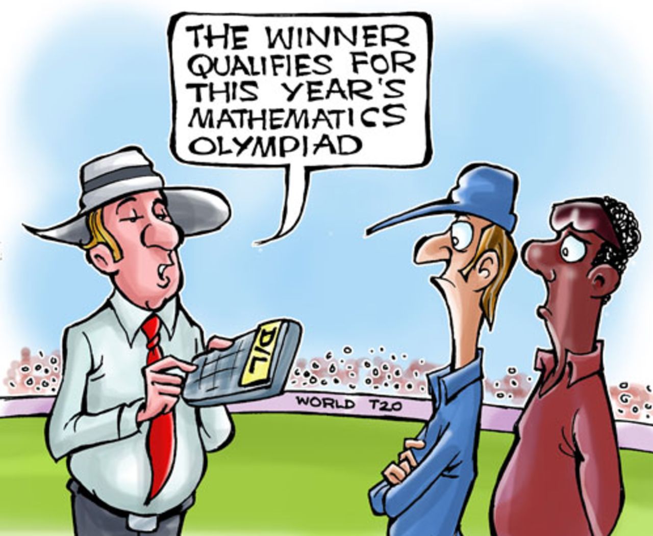 Cartoon: Math olympiad