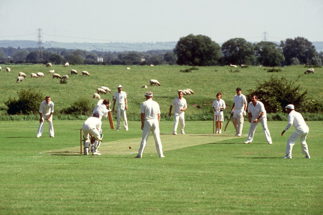 Village cricket played at Car Colston, Nottinghamshire, June 26, 1993