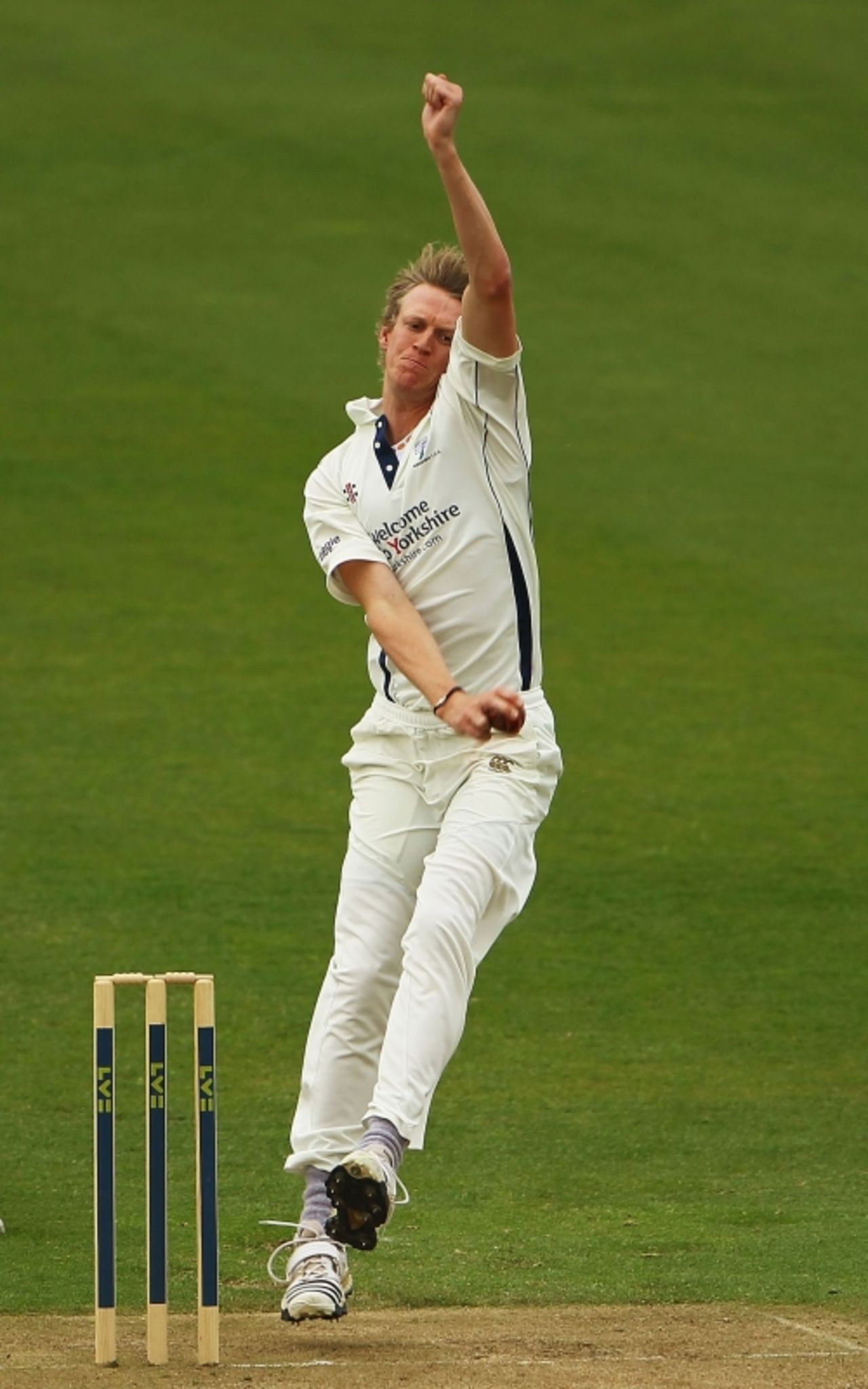 Steven Patterson sent Essex crashing to an innings defeat with seven wickets in the match, Yorkshire v Essex, County Championship, Division One, Scarborough, May 6, 2010