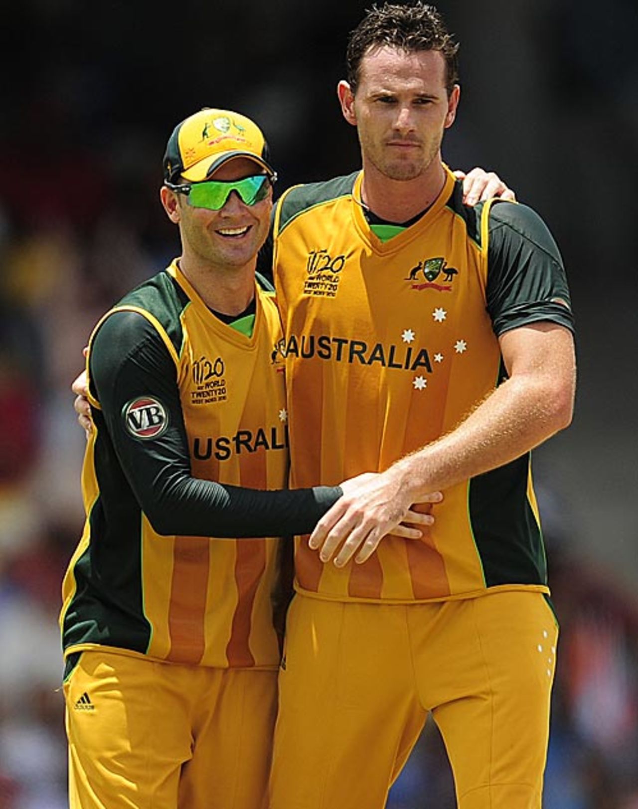 Shaun Tait picked up three wickets, Australia v India, Super Eights, ICC World Twenty20, Bridgetown, May 7, 2010