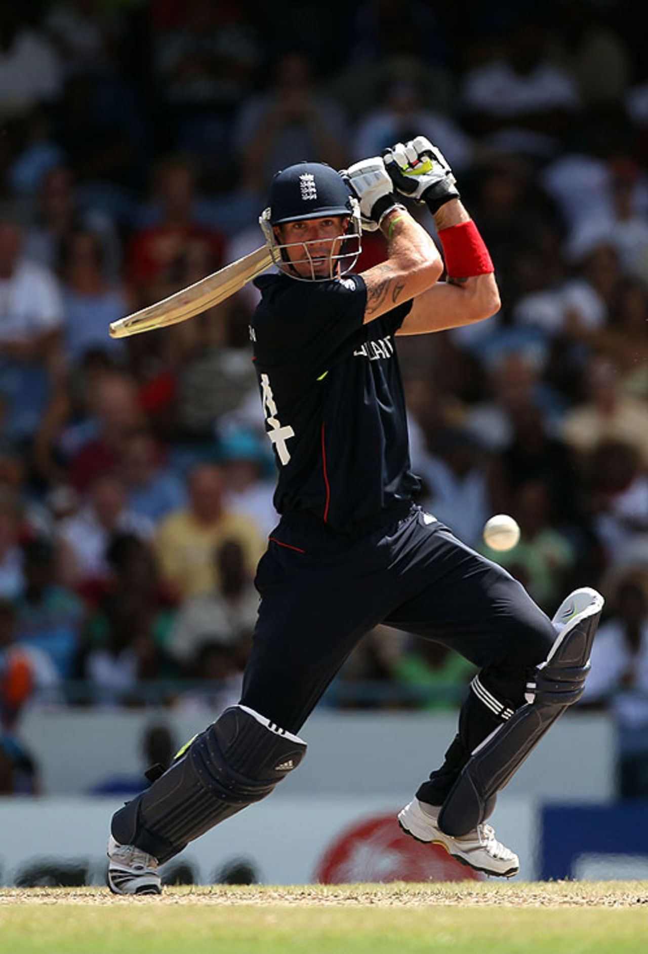 Kevin Pietersen powered England's innings with a 33-ball 53, England v South Africa, World T20, Group E, Bridgetown, May 8, 2010