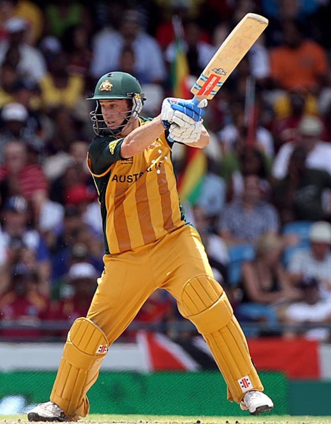 David Hussey helped Australia recover from a terrible start, England v Australia, ICC World Twenty20 final, Barbados, May 16, 2010