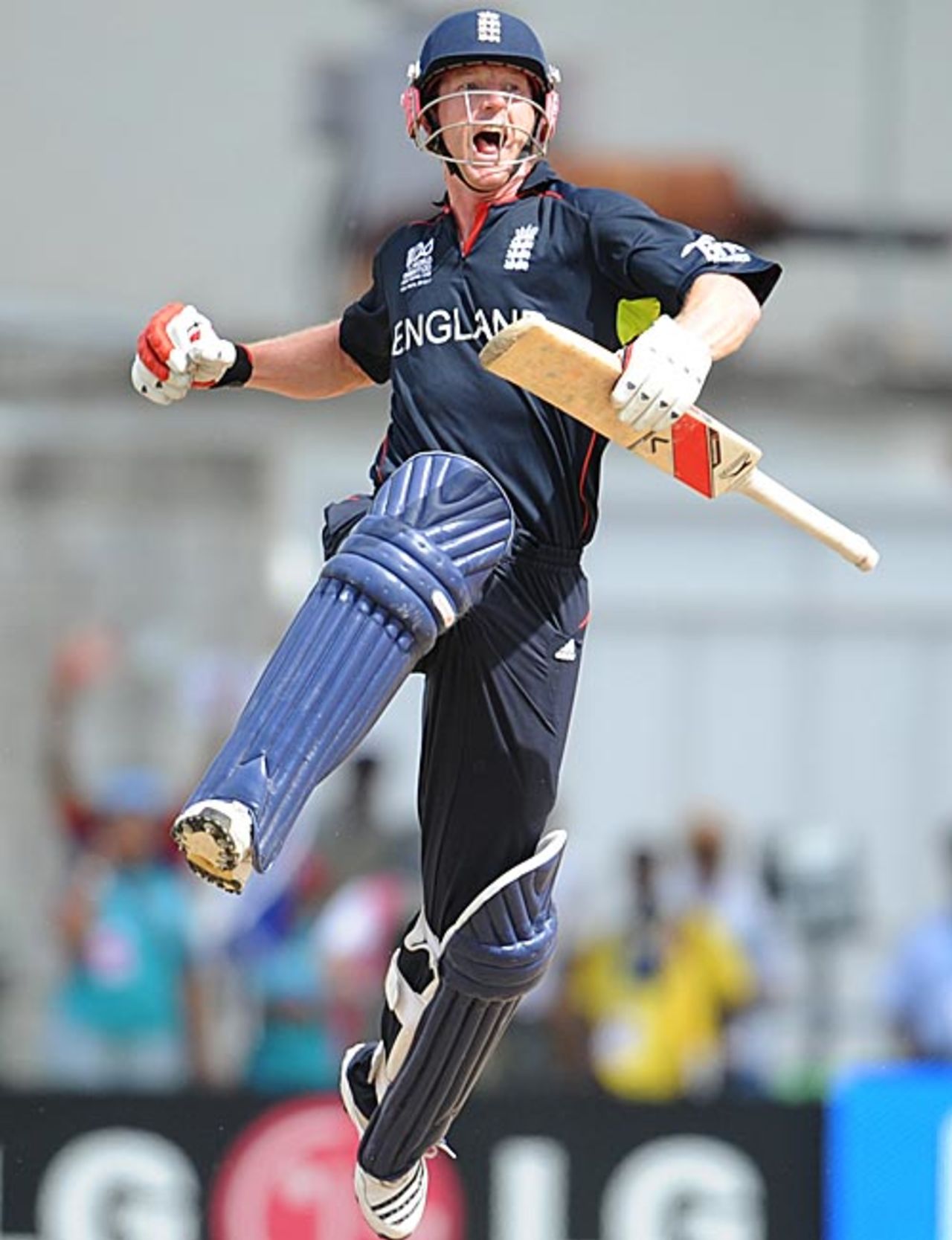 Paul Collingwood struck England's winning runs, England v Australia, ICC World Twenty20 final, Barbados, May 16, 2010