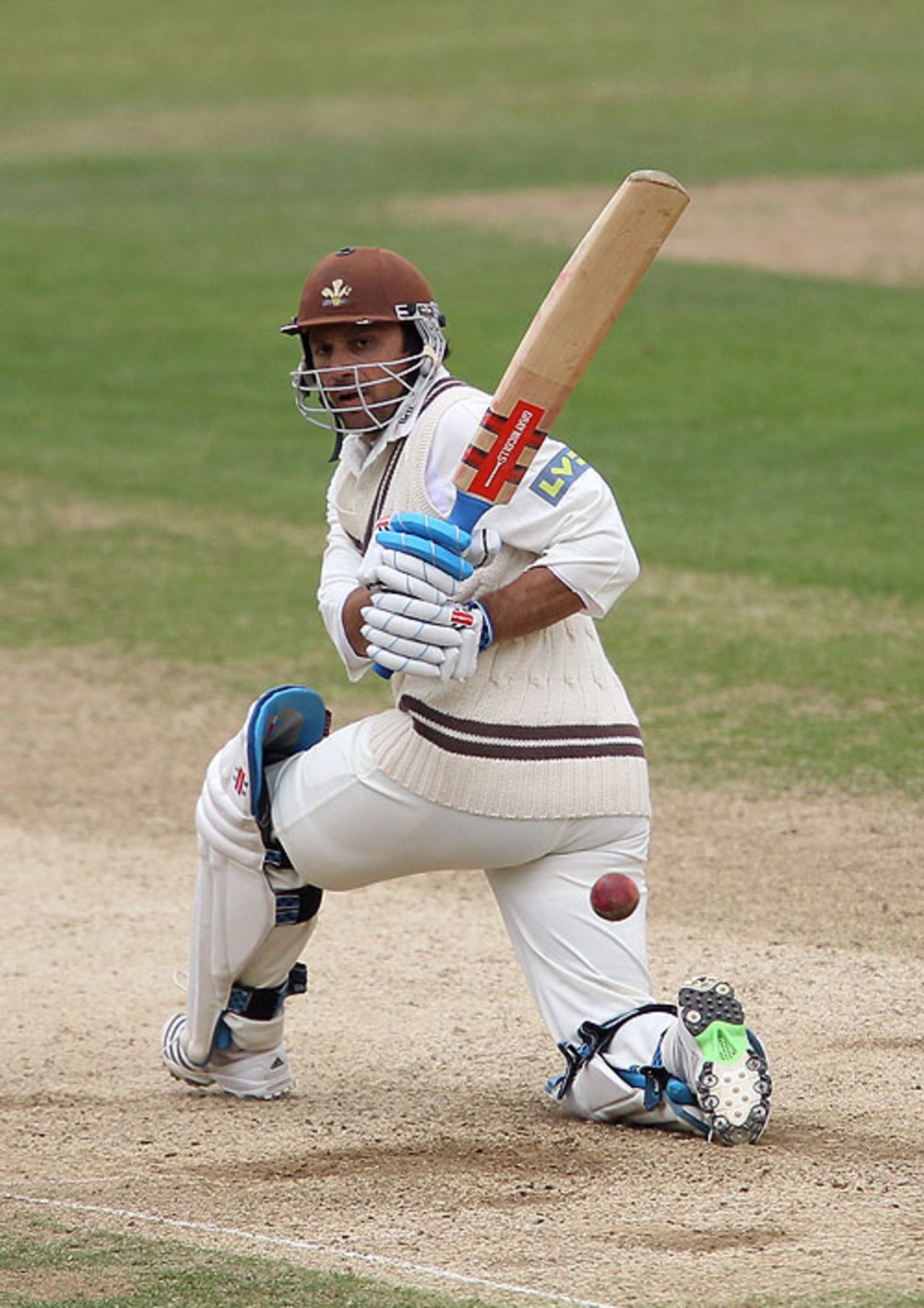 Mark Ramprakash sweeps en route to a double-century, Surrey v Middlesex, 2nd day, The Oval, May 18, 2010