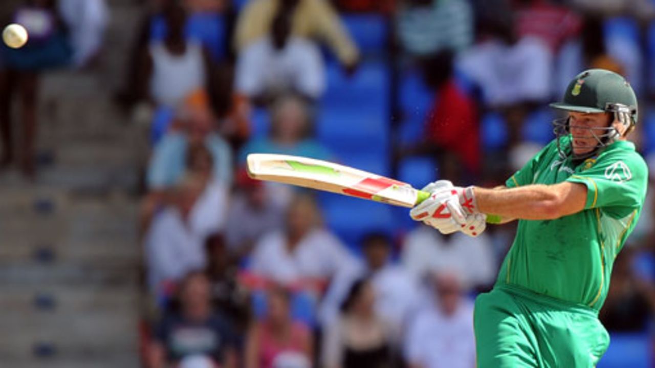 David Miller showed good composure to lift his side out of trouble with 33, West Indies v South Africa, 2nd T20, Antigua, May 20, 2010