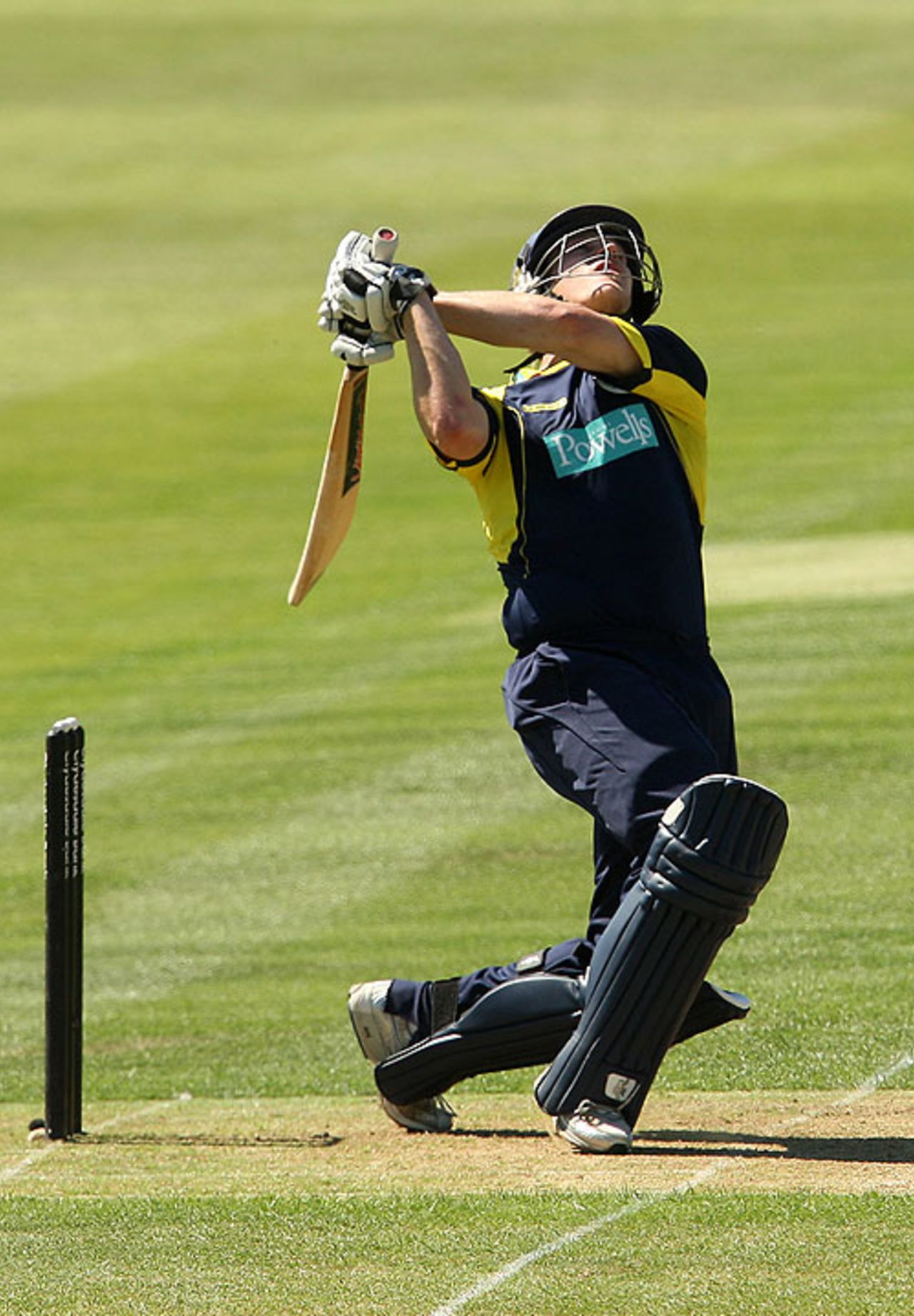 Hampshire's Jimmy Adams made 131 from 104 balls, Warwickshire v Hampshire, Clydesdale Bank 40, May 22, 2010