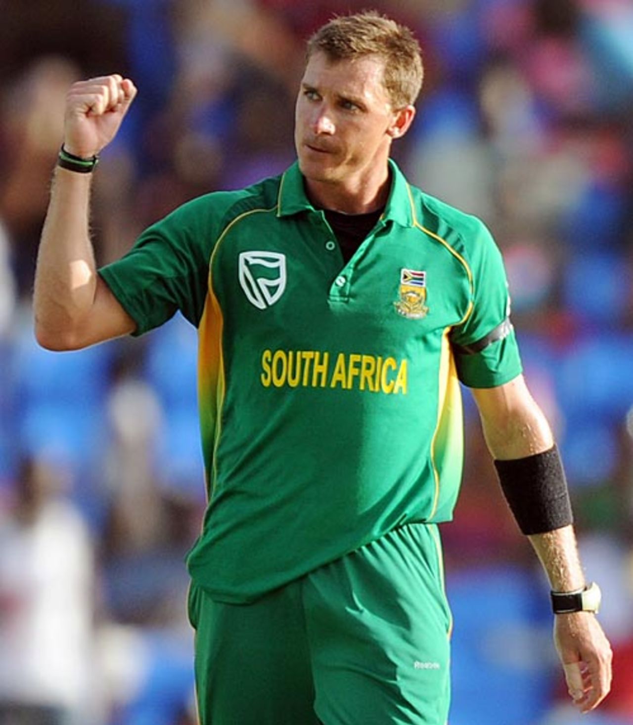 Dale Steyn ended Dwayne Bravo's aggressive innings, West Indies v South Africa, 2nd ODI, Antigua, May 24, 2010