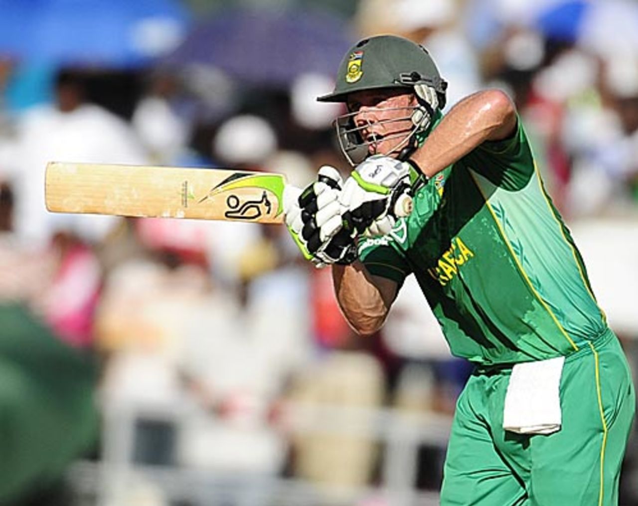 AB de Villiers continued his dream run this series, West Indies v South Africa, 4th ODI, Dominica, May 30, 2010