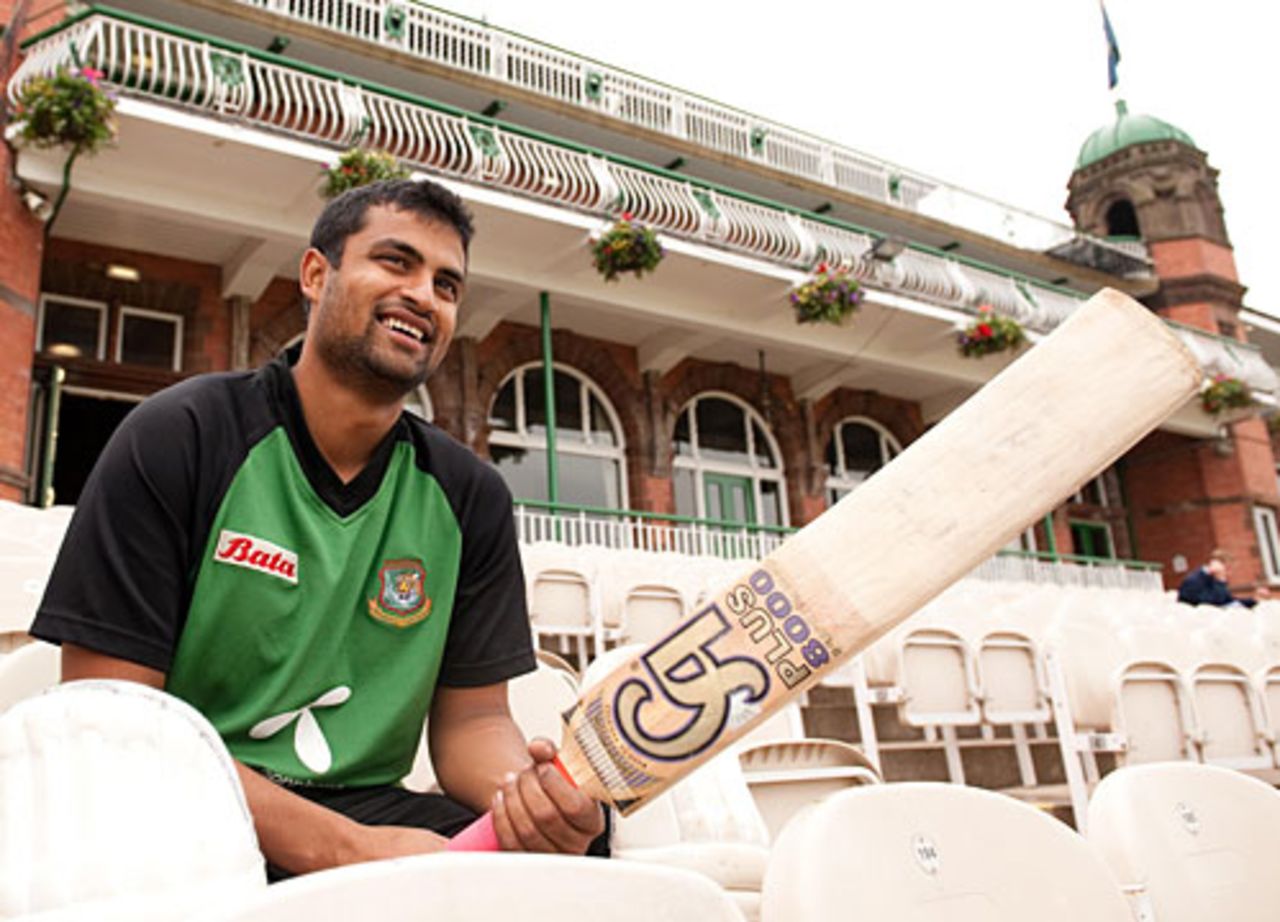Tamim Iqbal was still smiling about his second-innings century at Lord's as Bangladesh prepared for the second Test at Old Trafford, June 2, 2010