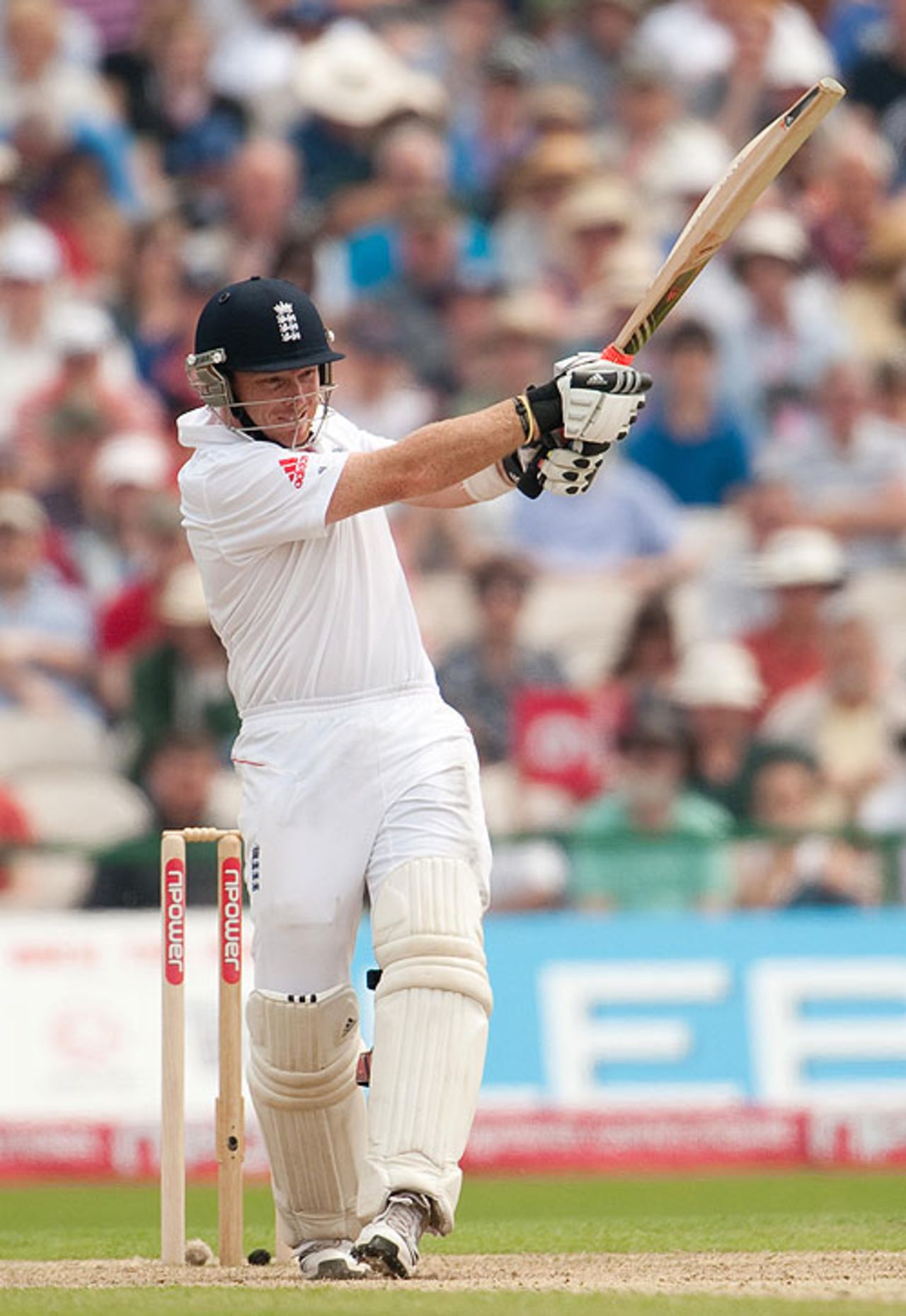 Ian Bell reached his third Test century against Bangladesh on the second morning at Old Trafford, England v Bangladesh, 2nd npower Test, Old Trafford, June 5, 2010