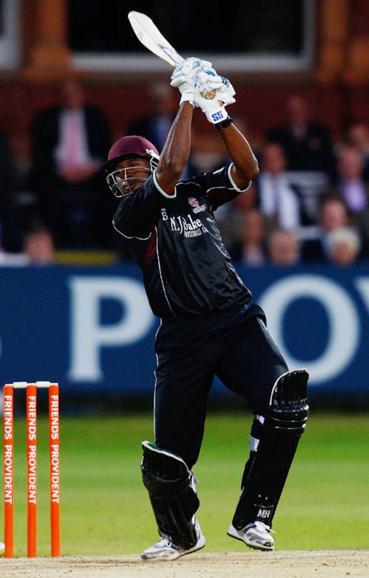 After a slow start, Kieron Pollard single-handedly powered Somerset to a win, Middlesex v Somerset, Friends Provident t20, Lord's, June 9, 2010