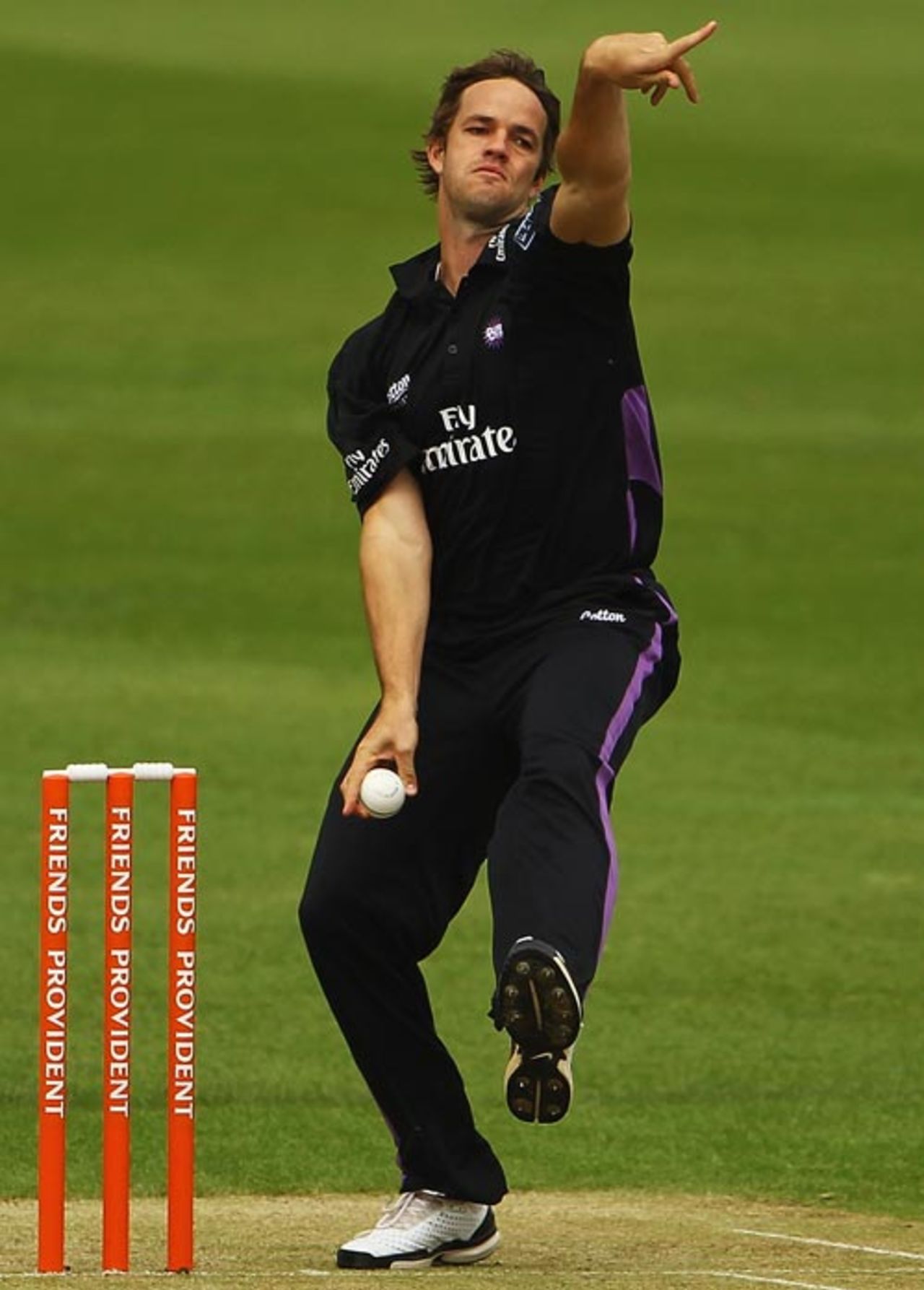 Albie Morkel hits delivery stride, Derbyshire v Durham, Friends Provident t20, Derby, June 13, 2010