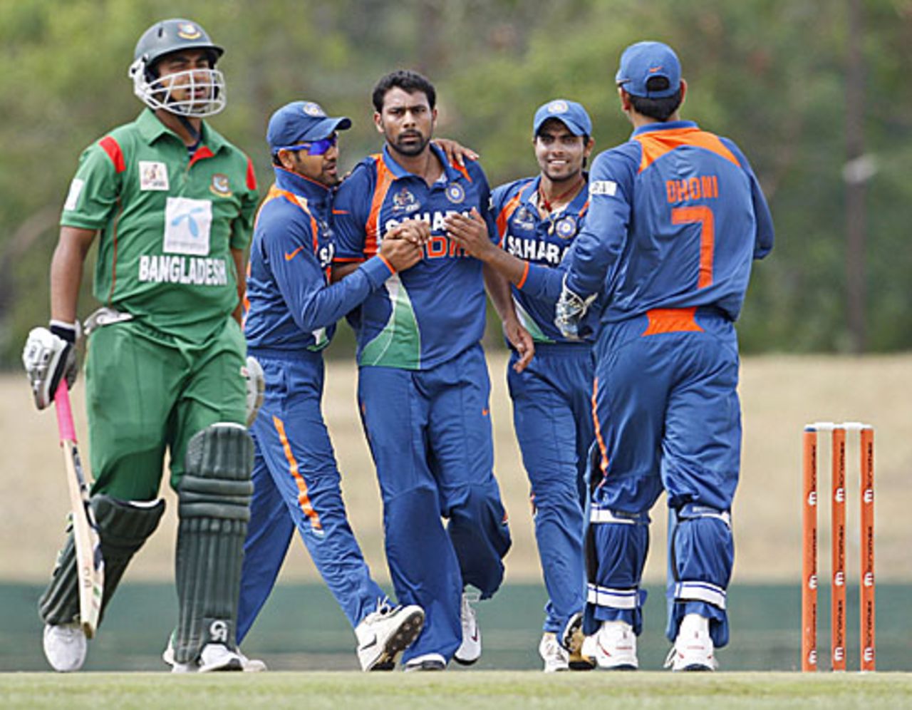 Praveen Kumar gets rid of Tamim Iqbal fell for a quickfire 22, Bangladesh v India, 2nd ODI, Asia Cup, Dambulla, June 16, 2010