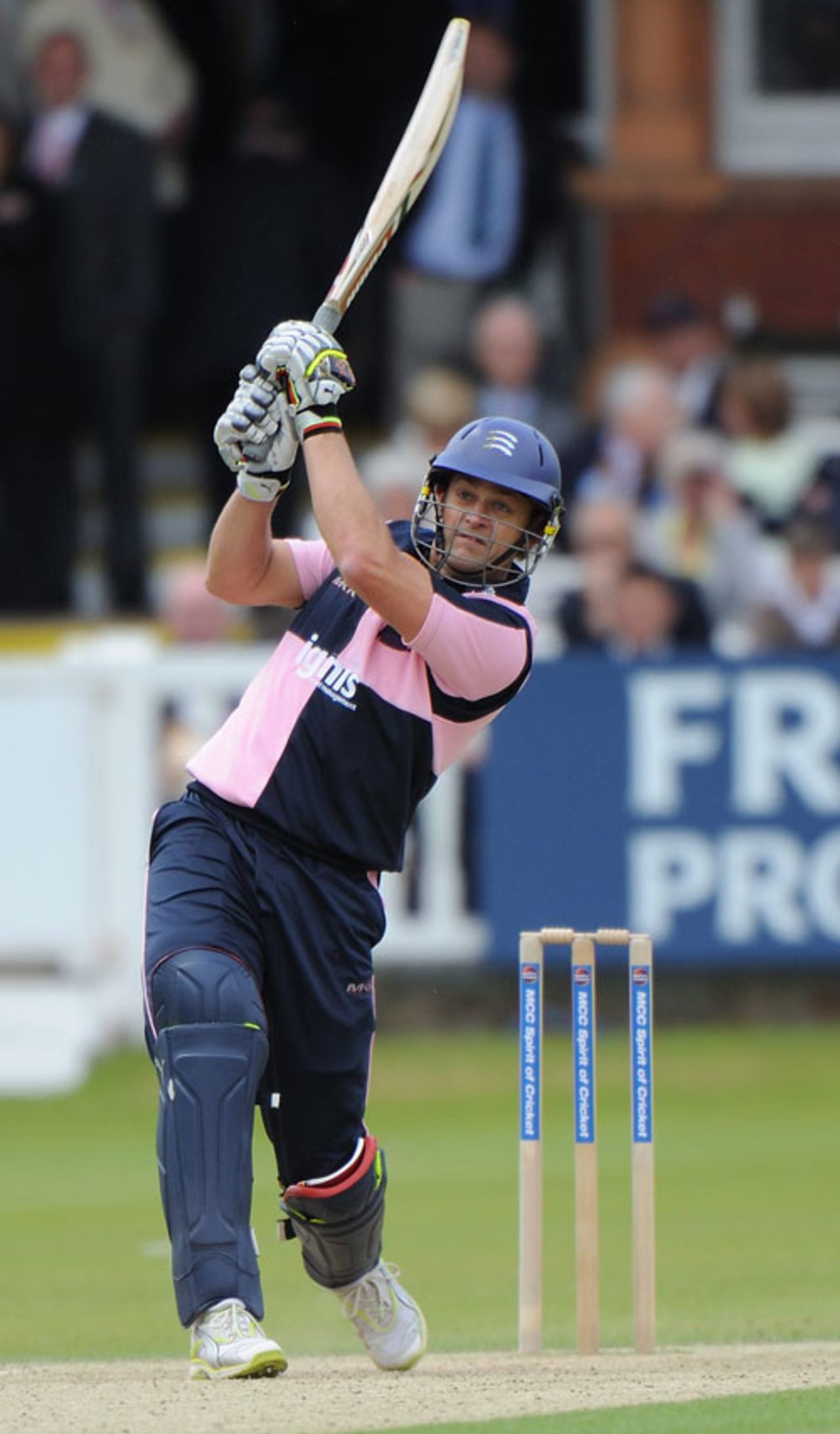 Adam Gilchrist started brightly for Middlesex against his old team-mates, Middlesex v Australians, Tour Match, Lord's, June 19, 2010