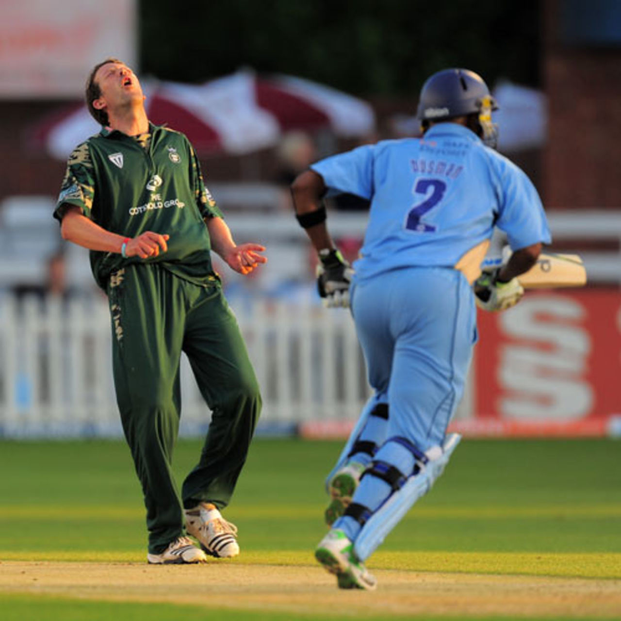 Alan Richardson rues a missed chance, Derbyshire v Worcestershire, fpt20, County Ground, Derby, 21 June 2010