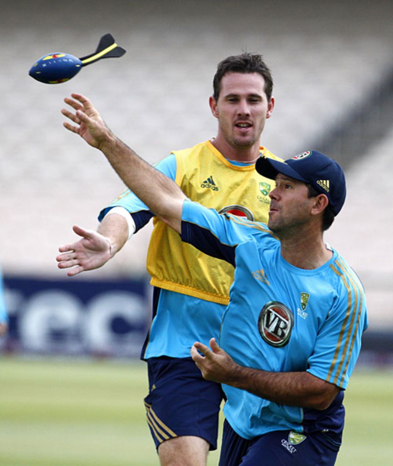 Ricky Ponting will look to Shaun Tait's pace to trouble England, Old Trafford, June 26, 2010