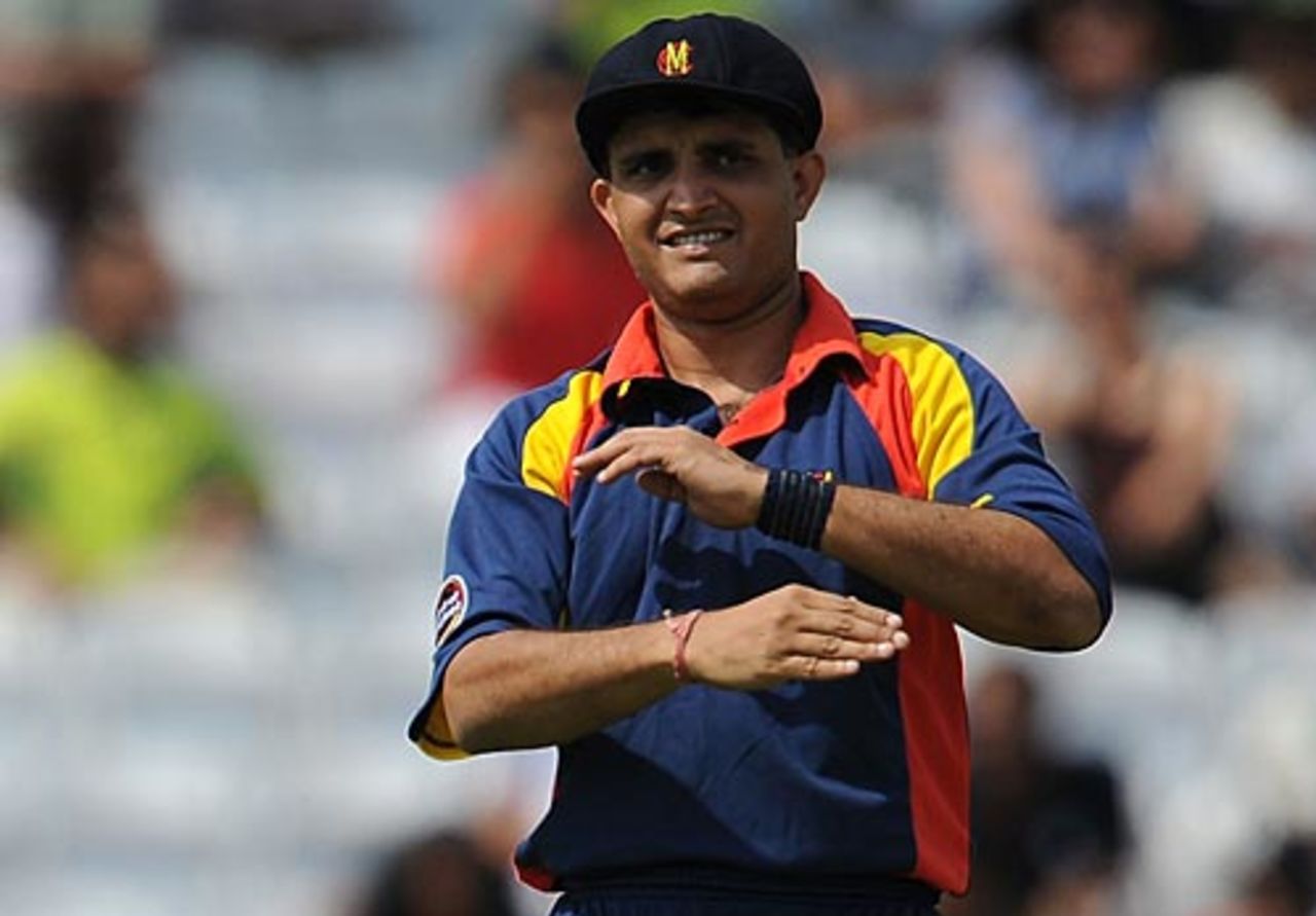 Sourav Ganguly captains a team once again at Lord's, MCC v Pakistan XI, Twenty20, Lord's, June 27, 2010