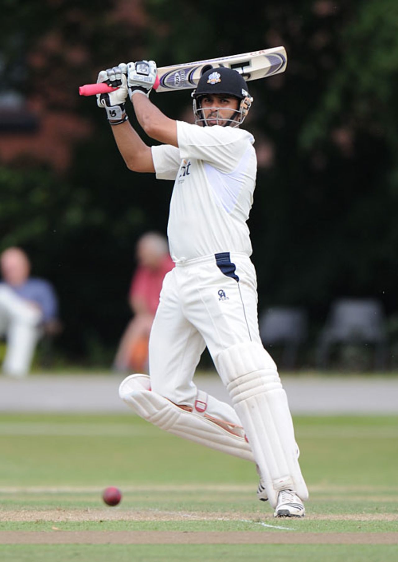 Usman Afzaal played well for 73 but gifted his wicket when well set, Derbyshire v Surrey, County Championship, Division Two, Chesterfield, June 28, 2010
