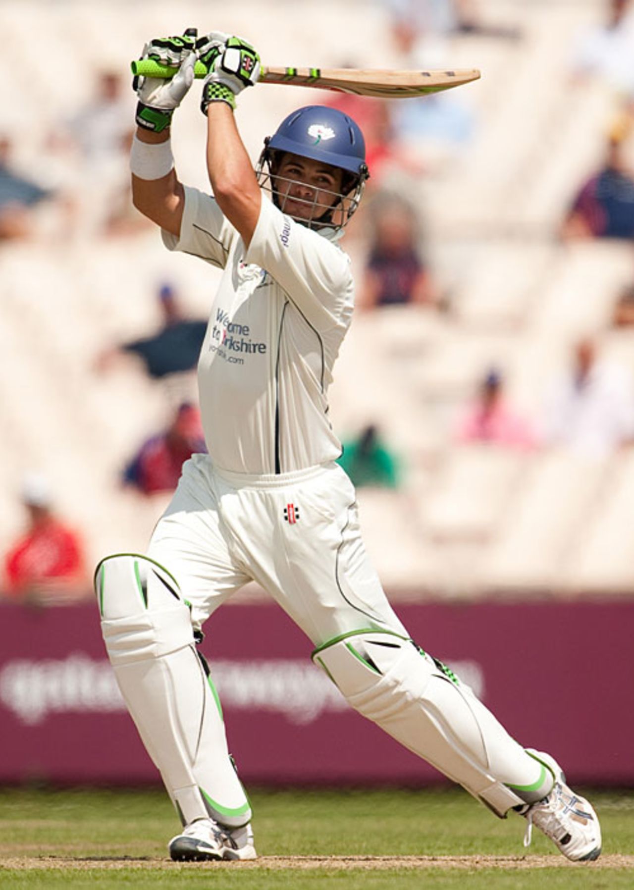 Jacques Rudolph's prolific summer for Yorkshire continued as he made 83, Lancashire v Yorkshire, County Championship, Division One, Old Trafford, June 28, 2010