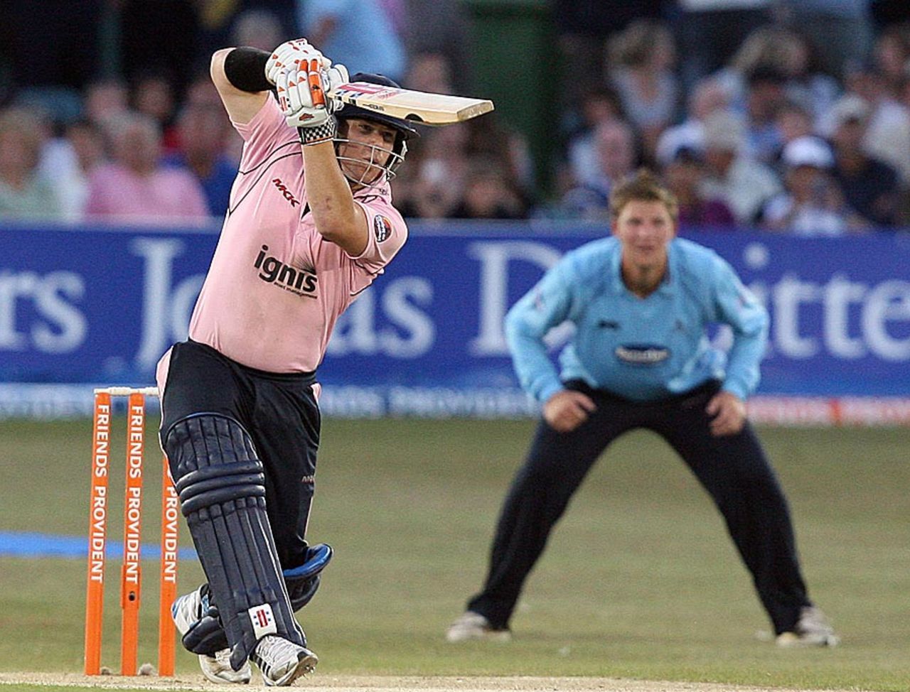 David Warner gave Middlesex a fluent start, Sussex v Middlesex, Friends Provident t20, Hove, July 2, 2010