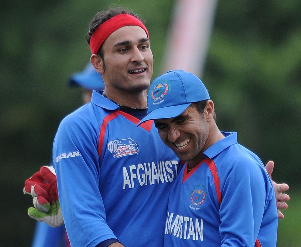 Hamid Hassan took 3 for 53, Afghanistan v Ireland, ICC WCL Division 1, Rotterdam, July 3 2010