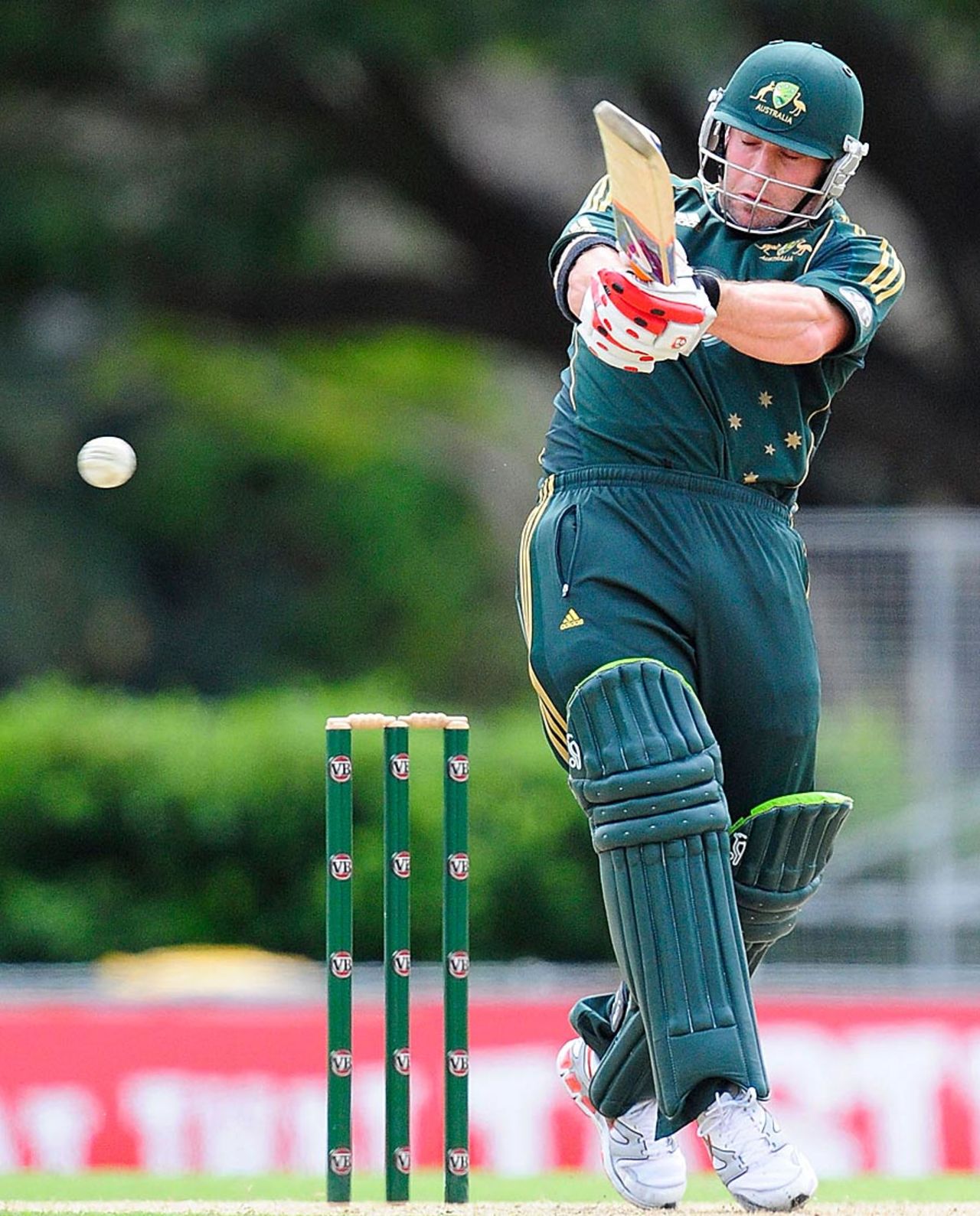 Travis Birt's half-century was in vain, Australia A v Sri Lanka A, 1st List A game, Townsville