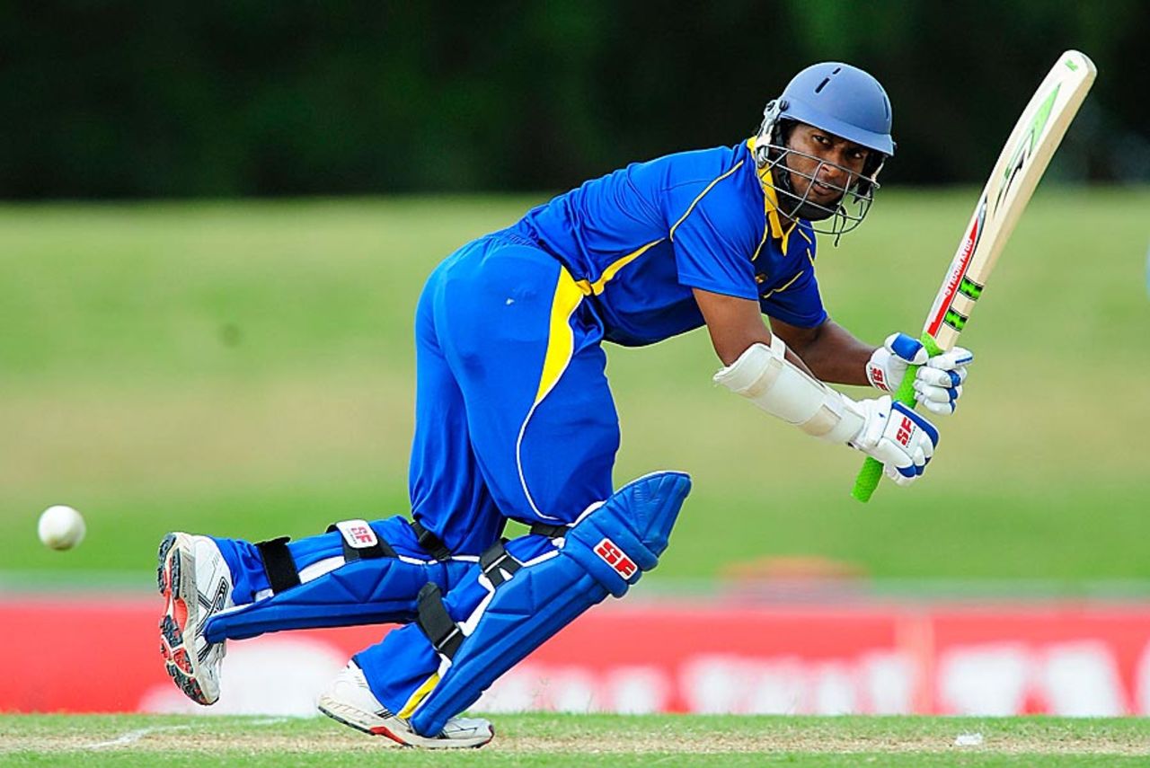 Jeevan Mendis steered Sri Lanka A with a half-century, Australia A v Sri Lanka A, 1st List A game, Townsville