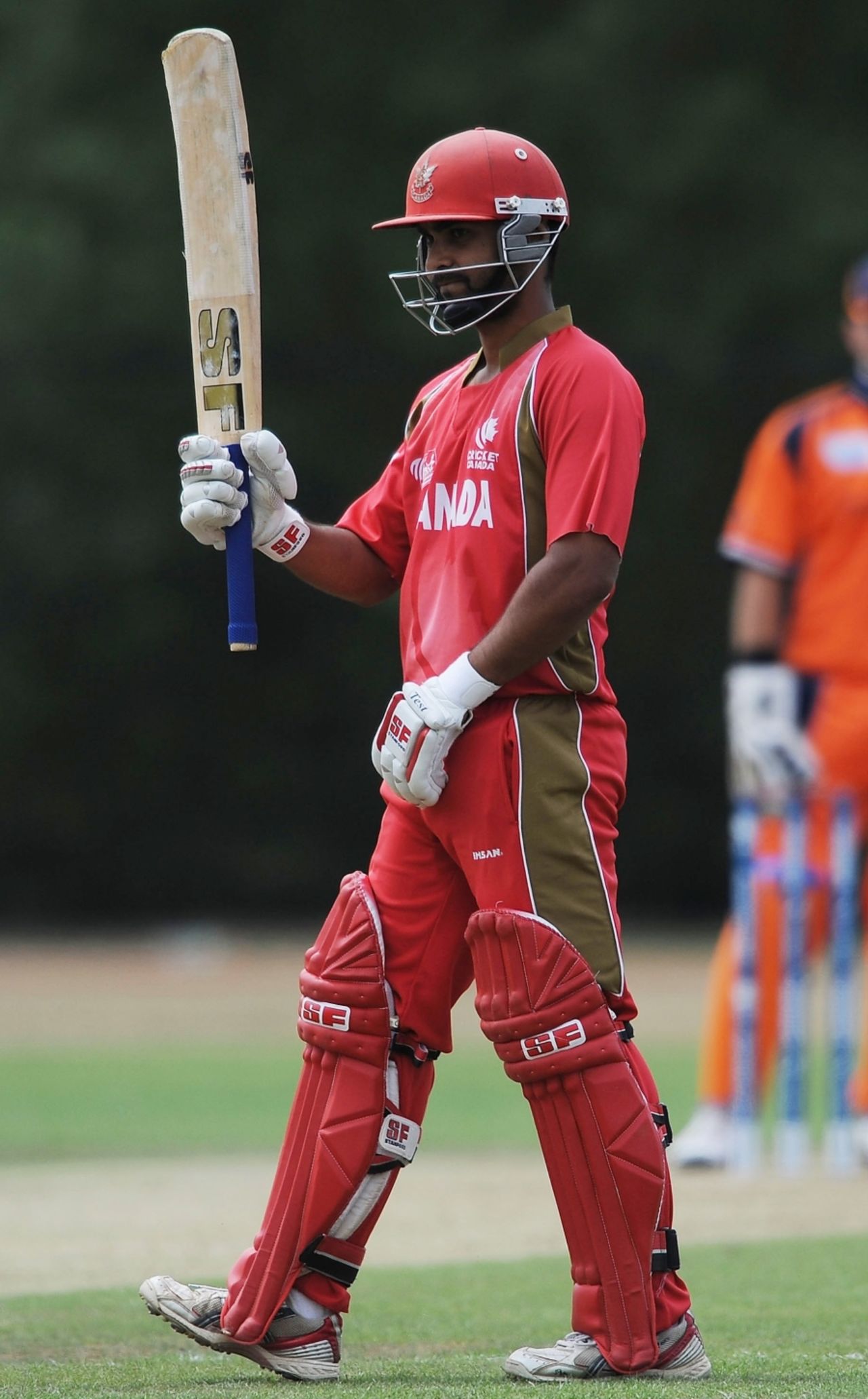 Ashish Bagai topscored for Canada with 71 against Netherlands, Netherlands v Canada, ICC WCL Division 1, Rotterdam, July 5 2010