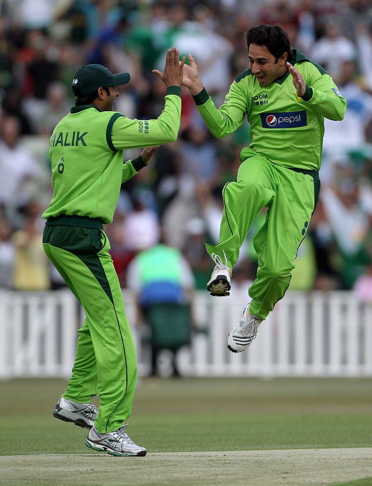 Saeed Ajmal claimed three wickets as Pakistan surged to victory by 23 runs, Australia v Pakistan, 1st Twenty20, Edgbaston, July 5, 2010