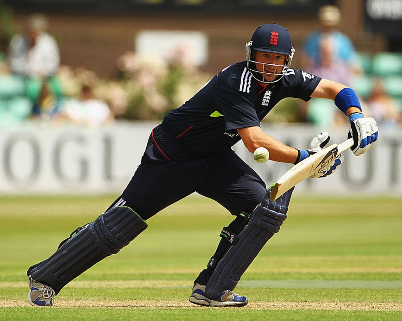 Darren Stevens made 64 off 61 balls for England Lions, England Lions v India A, A Team Tri-series, Worcester, July 6, 2010 