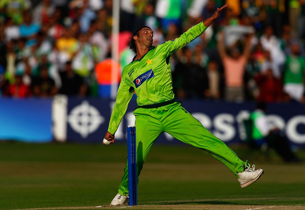 Shoaib Akhtar generated good pace and removed Tim Paine in his opening spell, Pakistan v Australia, 2nd Twenty20, Edgbaston, July 6 2010