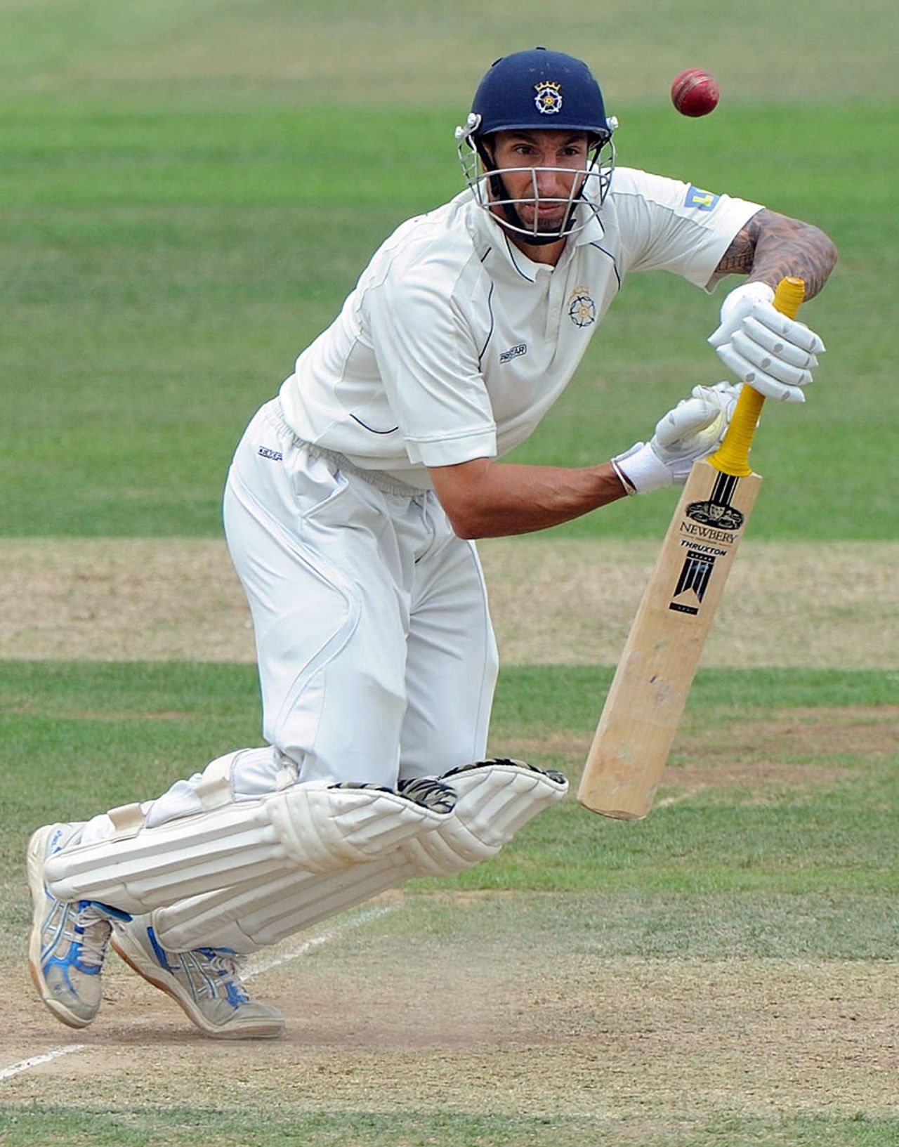 Nic Pothas made 78 to carry Hampshire well past 500, Hampshire v Kent, County Championship Division One, Southampton, July 7, 2010