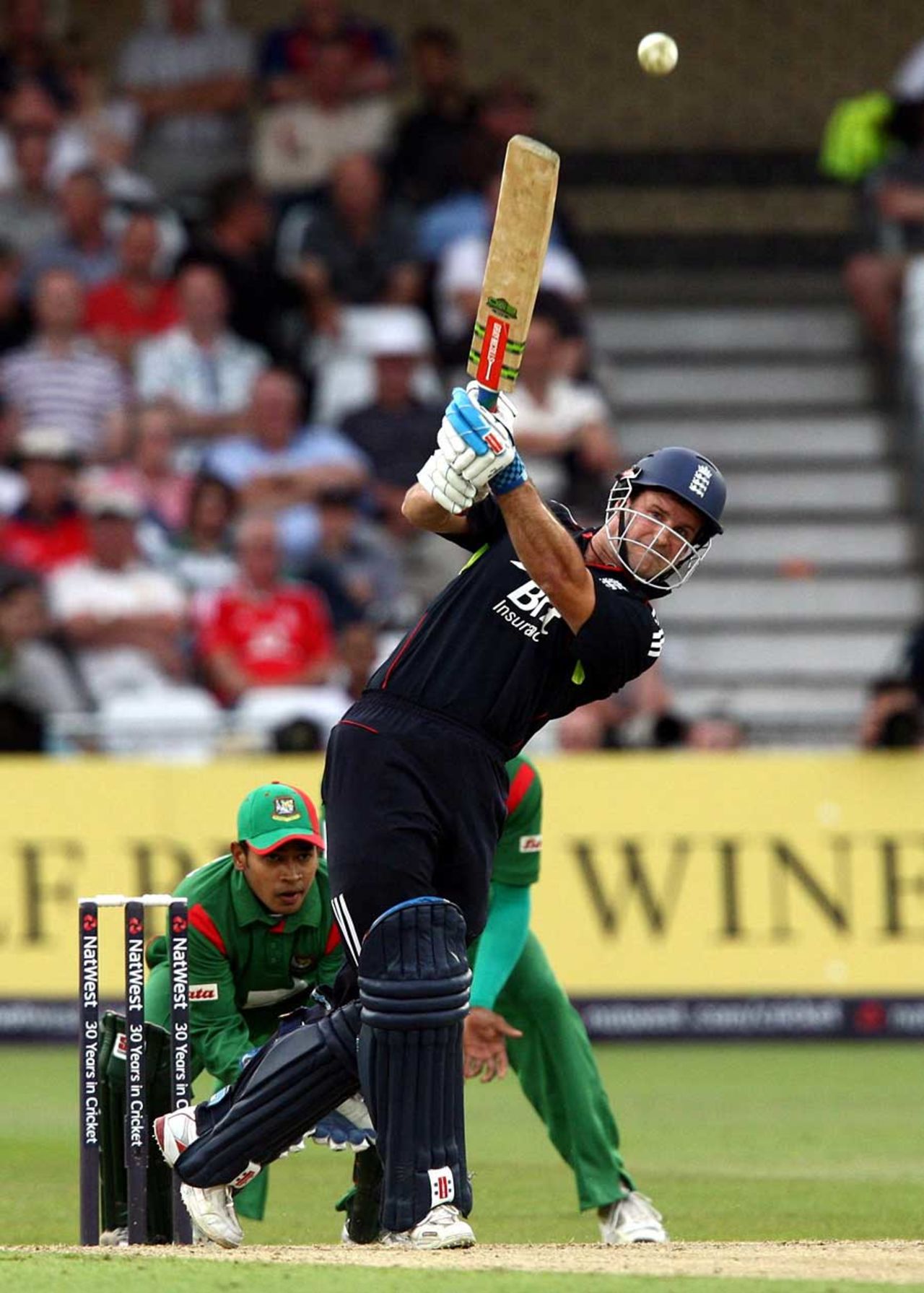 Andrew Strauss was in confident form during his rapid 50, England v Bangldesh, 1st ODI, Trent Bridge, July 8, 2010