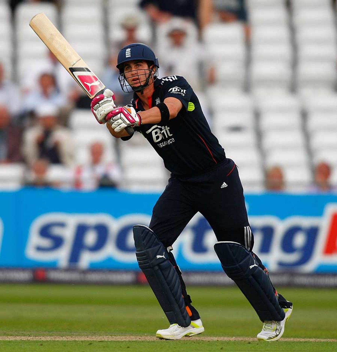 Craig Kieswetter flicks strongly over the leg side, England v Bangldesh, 1st ODI, Trent Bridge, July 8, 2010