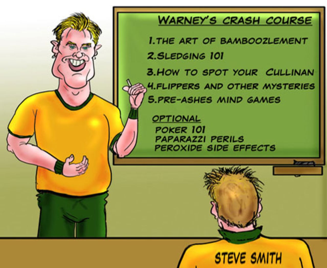 Cartoon: The crash course