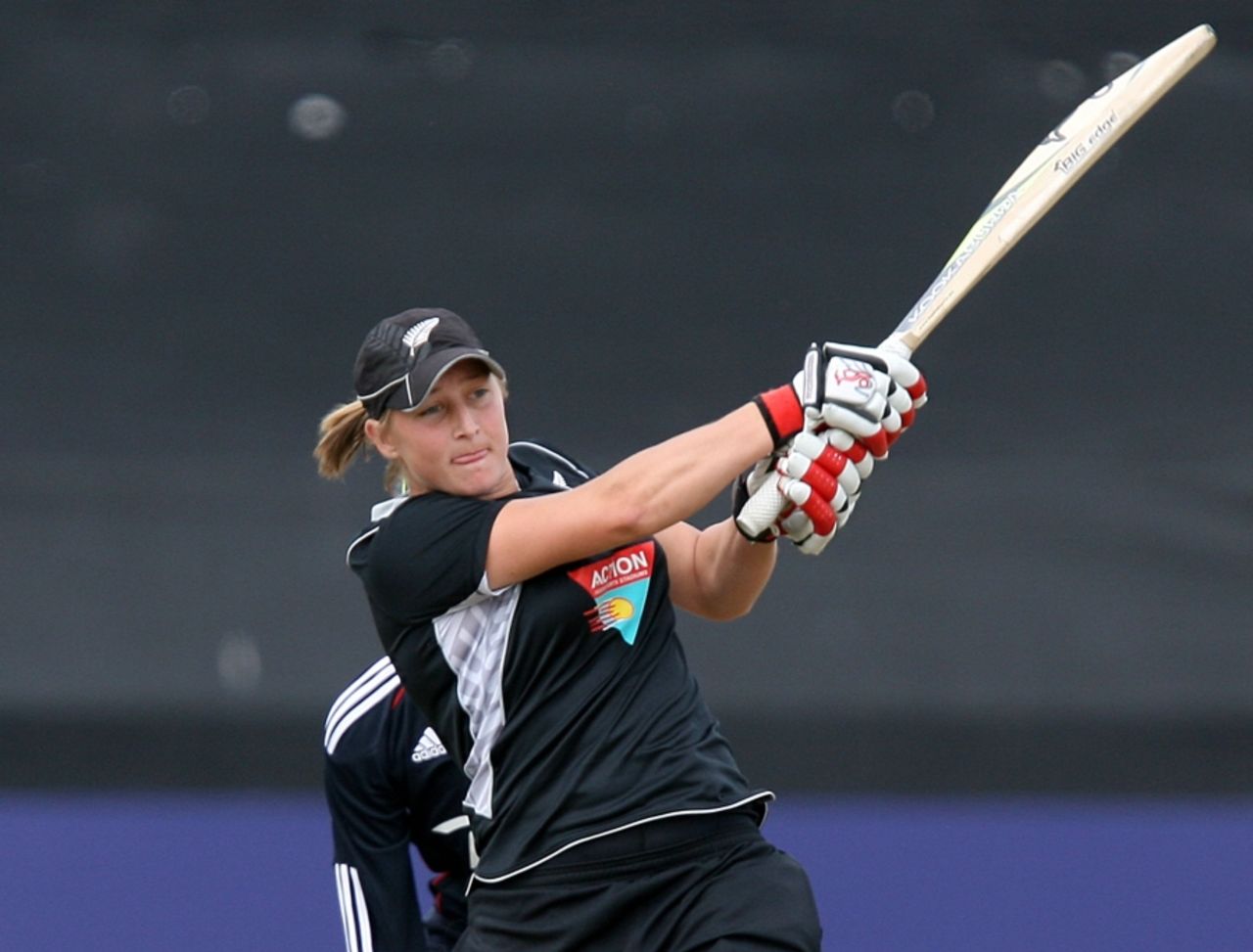 Sophie Devine cracked two sixes in her fifty, England v New Zealand, 1st ODI, Taunton, July 10, 2010
