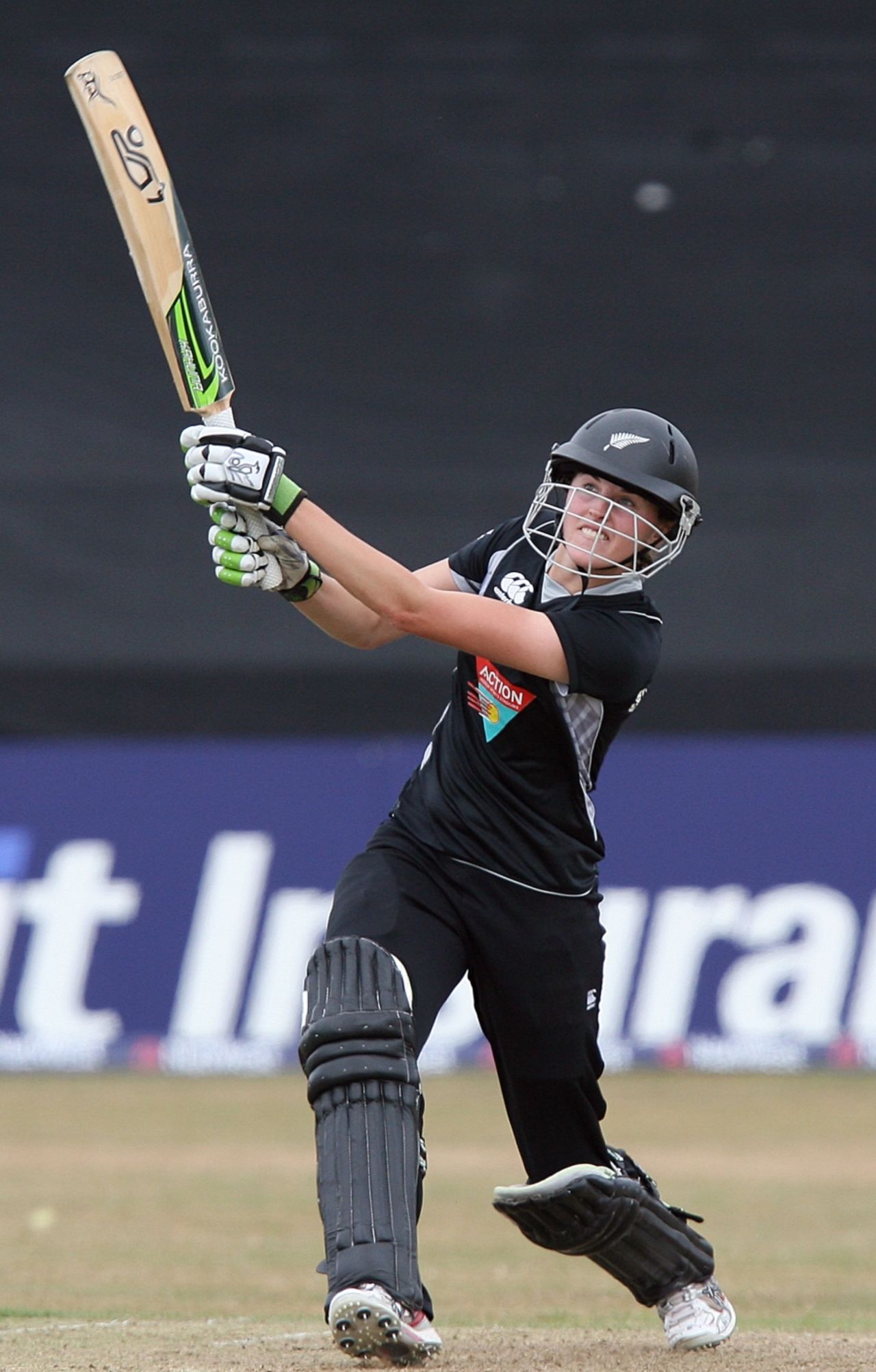 Amy Satterthwaite hit seven boundaries in her 38, England v New Zealand, 1st ODI, Taunton, July 10, 2010