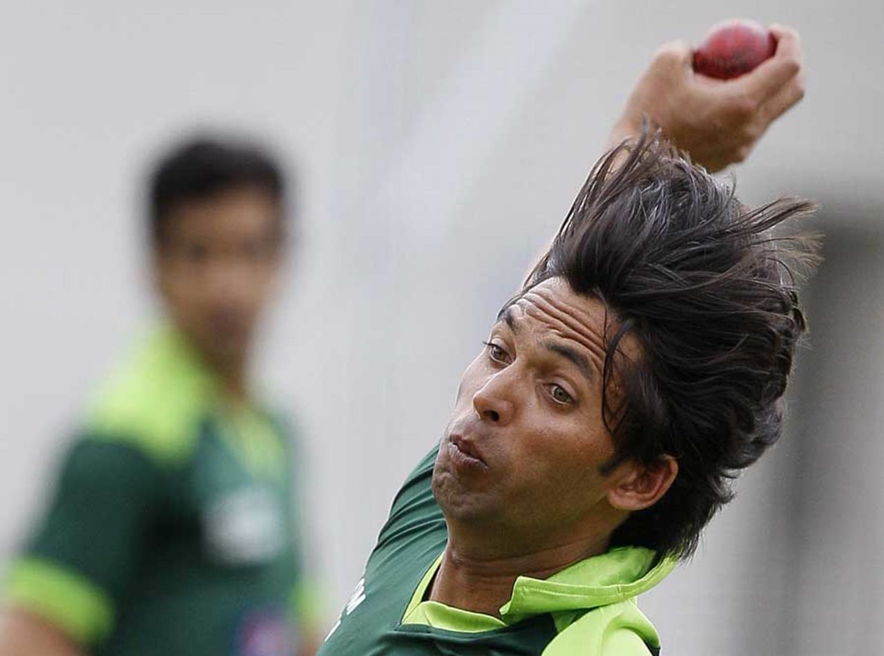 Mohammad Asif will be a key figure with the ball against Australia, Lord's, July 12, 2010