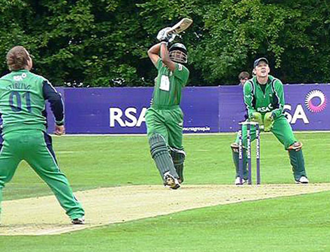 Shakib Al Hasan scoops one over the off side, Ireland v Bangladesh, 1st ODI, Belfast, July 15, 2010