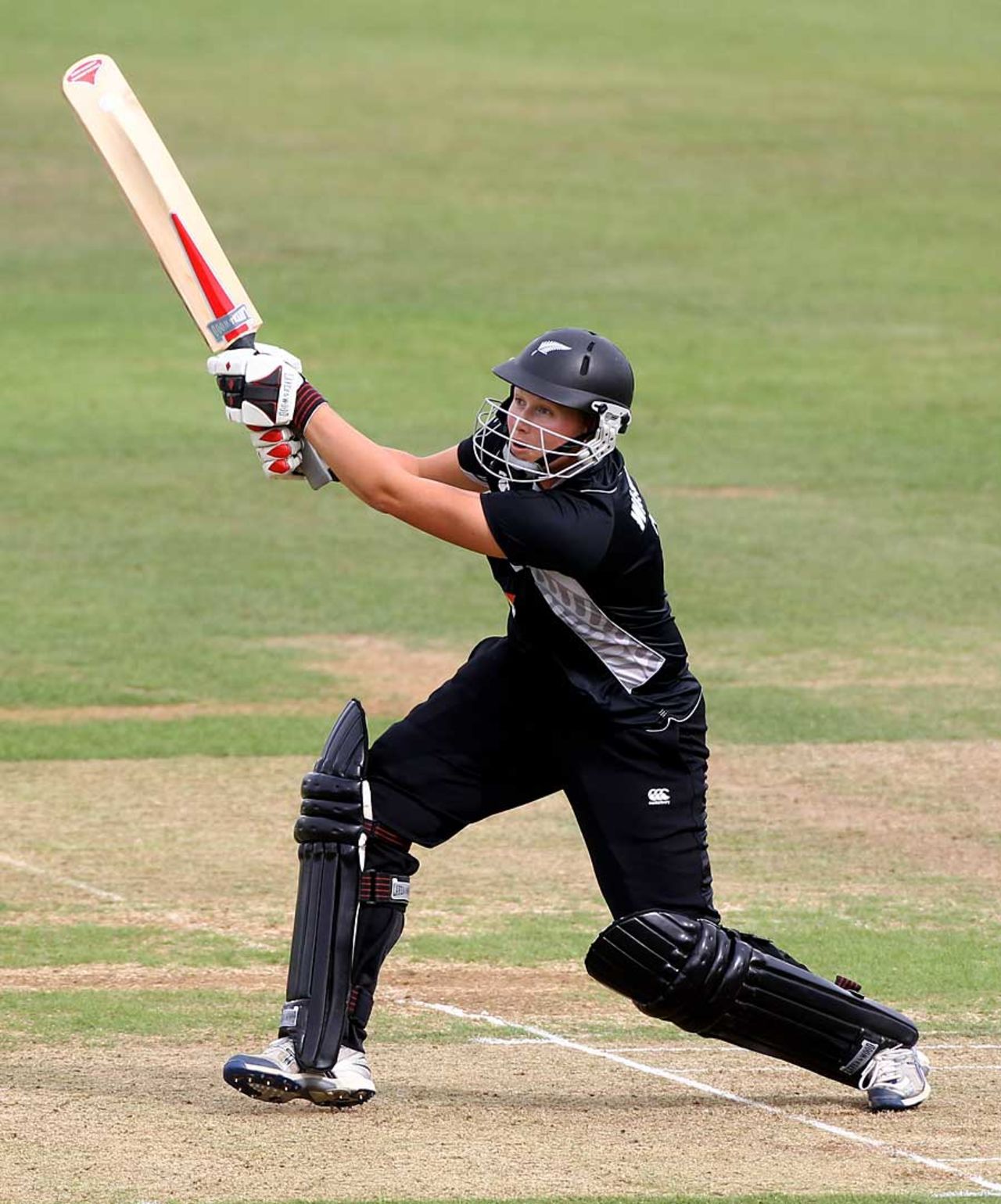Aimee Watkins led New Zealand's recovery with 68 off 65 balls, England Women v New Zealand Women, 3rd ODI, Derby, July 15, 2010