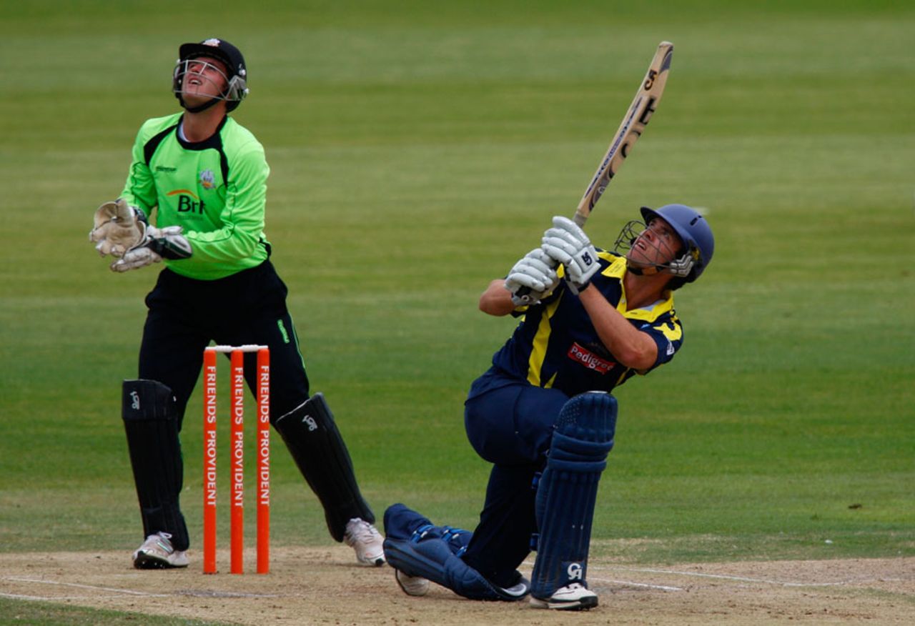 James Franklin made 33 before being run out, Gloucestershire v Surrey, Friends Provident t20, Bristol, July 18, 2010