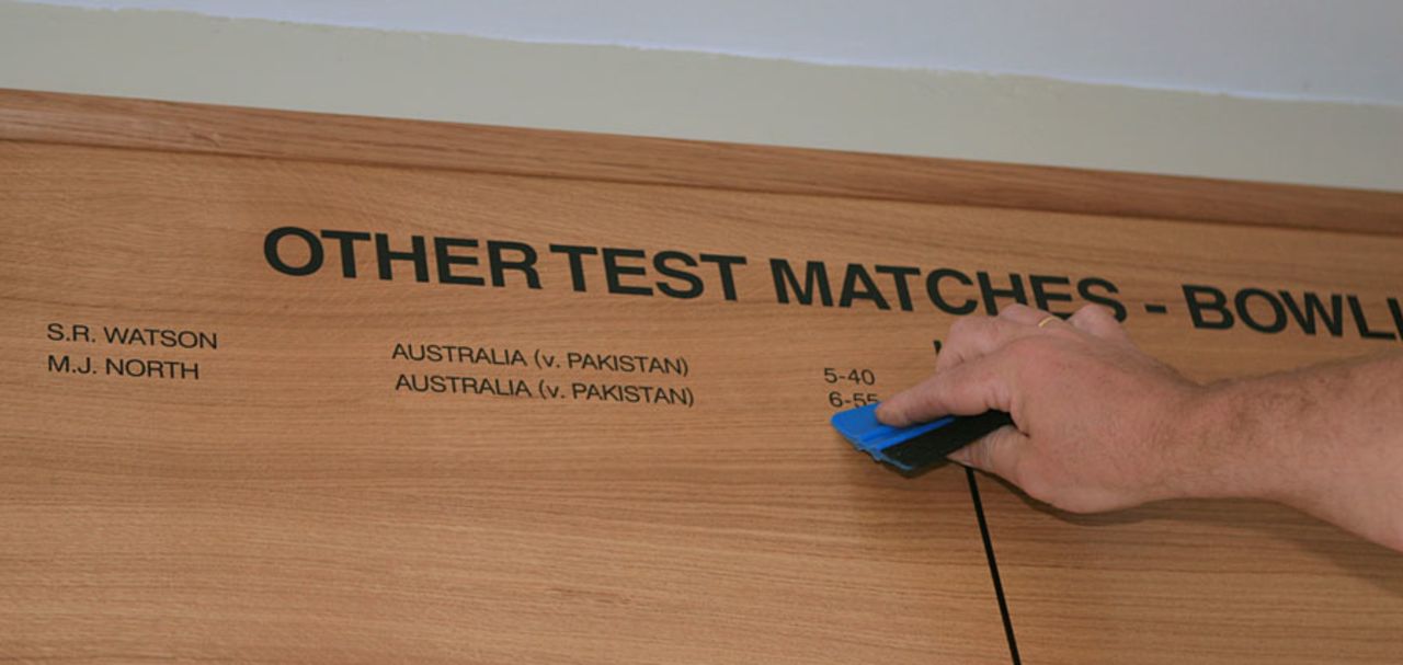 The unlikely pairing of Shane Watson and Marcus North were etched into bowling history on the 'neutral' honours board at Lord's, July 15, 2010