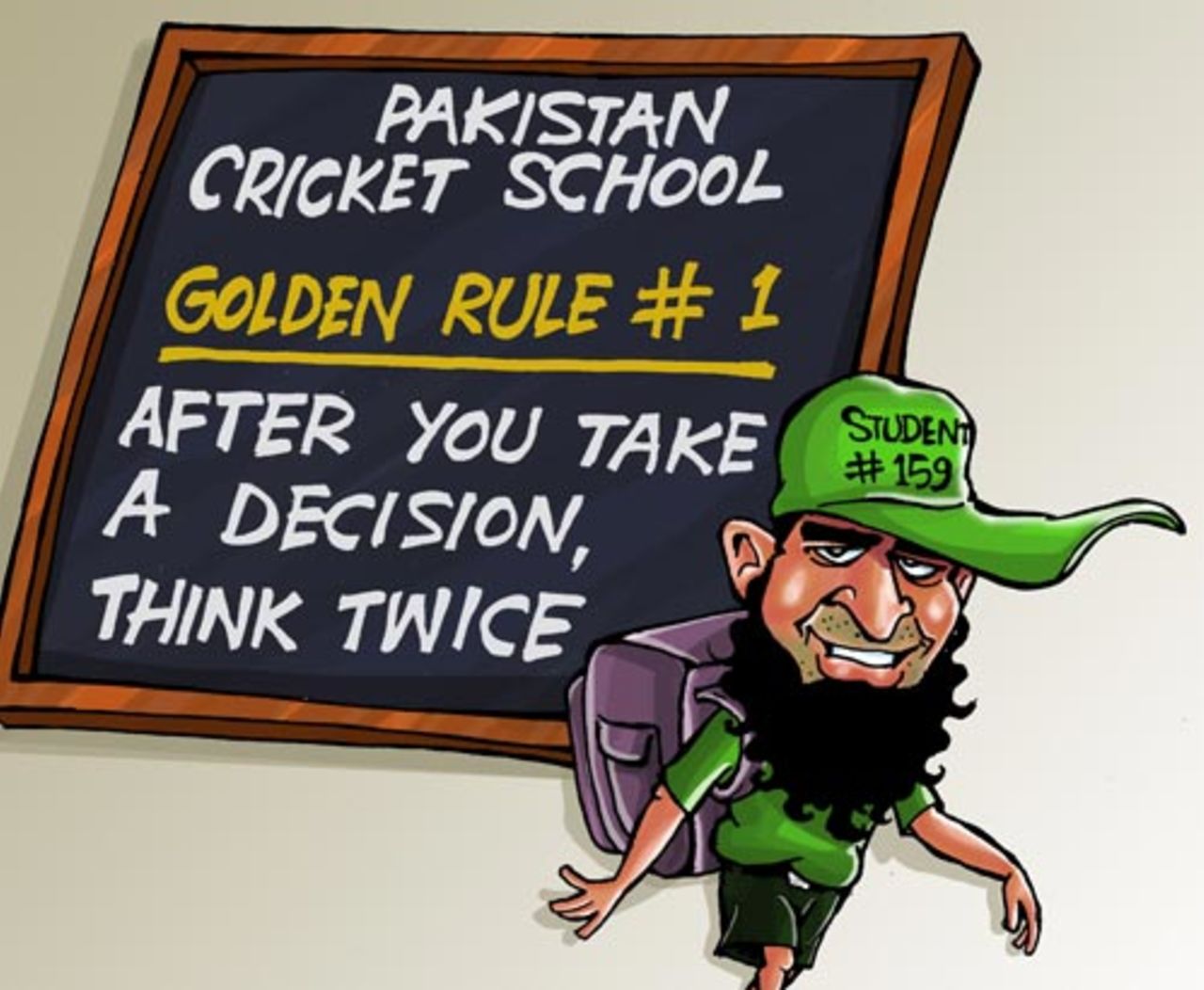 Cartoon: Rules of the game