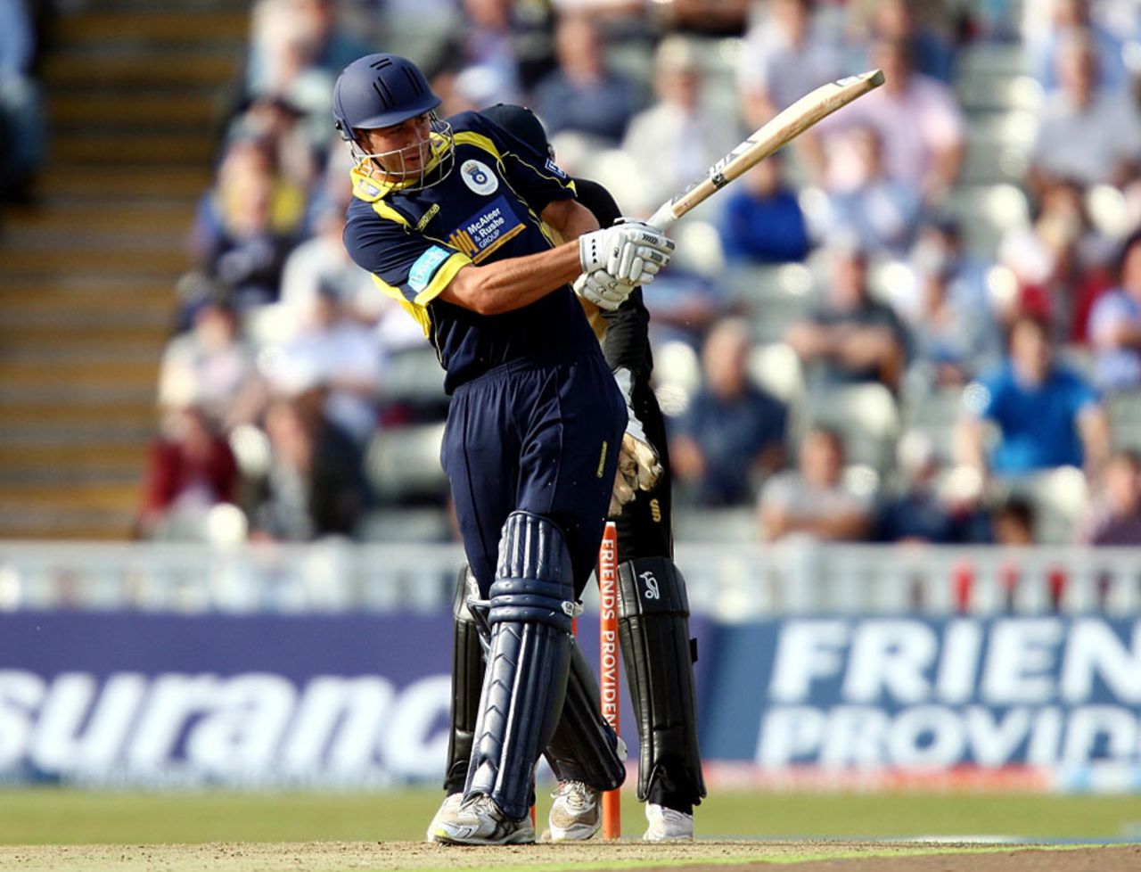 James Vince played with calm authority during his half-century, Warwickshire v Hampshire, Quarter-final: Friends Provident t20, Edgbaston, July 26, 2010