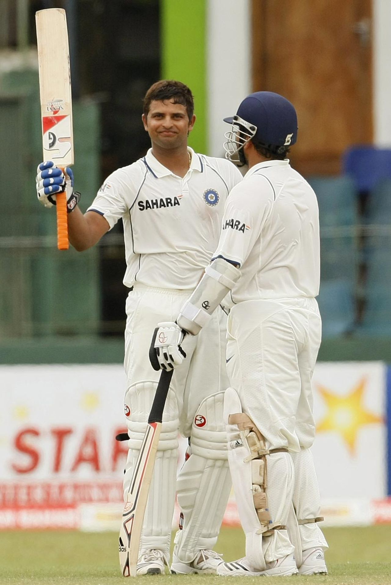 Suresh Raina is the 12th Indian to score a century on debut, Sri Lanka v India, 2nd Test, SSC, 4th day, July 29, 2010