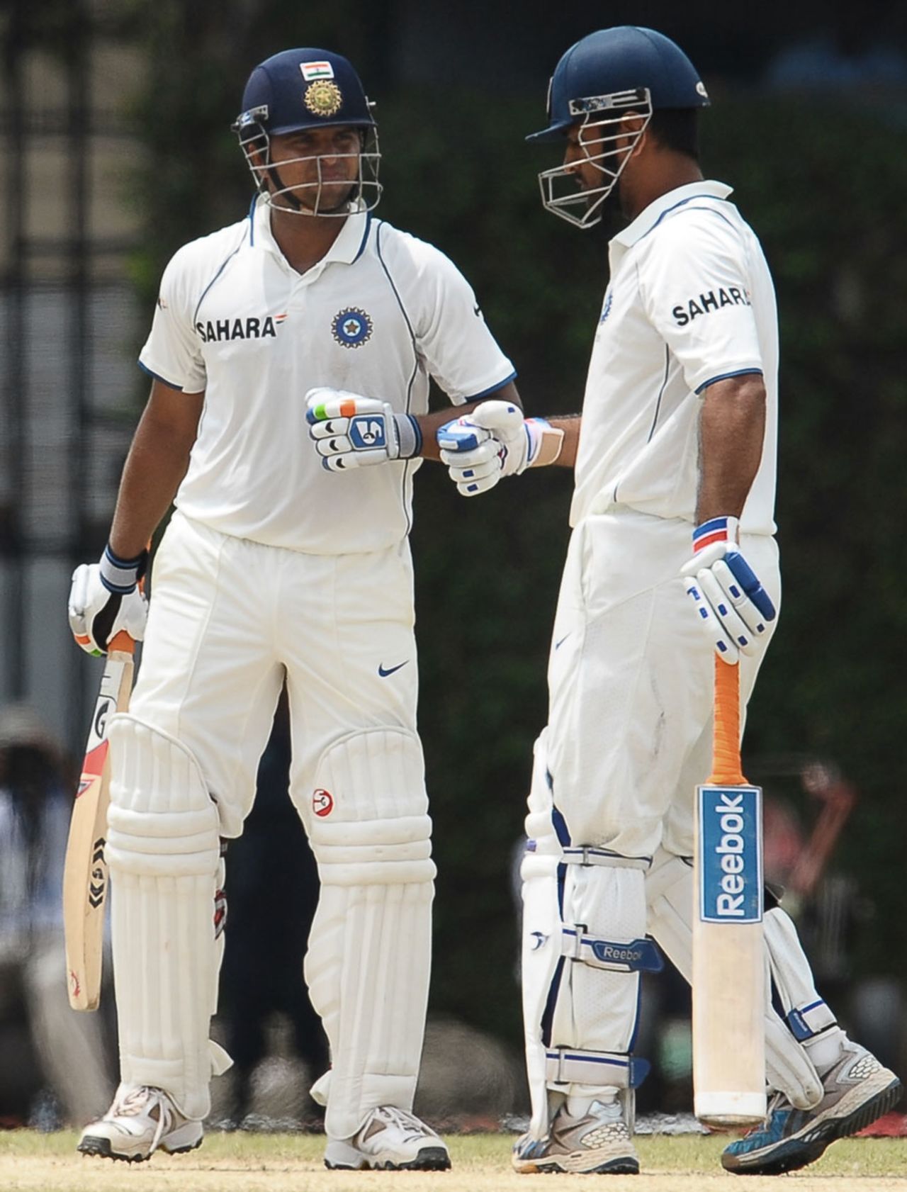 VVS Laxman and Suresh Raina added 105 for the fifth wicket, Sri Lanka v India, 3rd Test, P Sara Oval, 3rd day, August 5, 2010