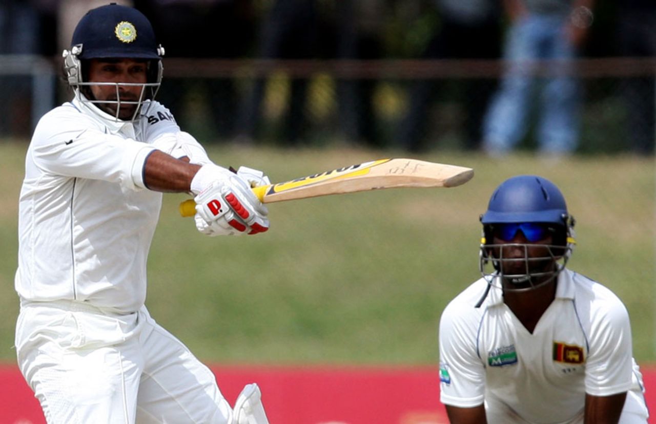 Amit Mishra's 40 enabled India to take the lead, Sri Lanka v India, 3rd Test, P Sara Oval, 3rd day, August 5, 2010