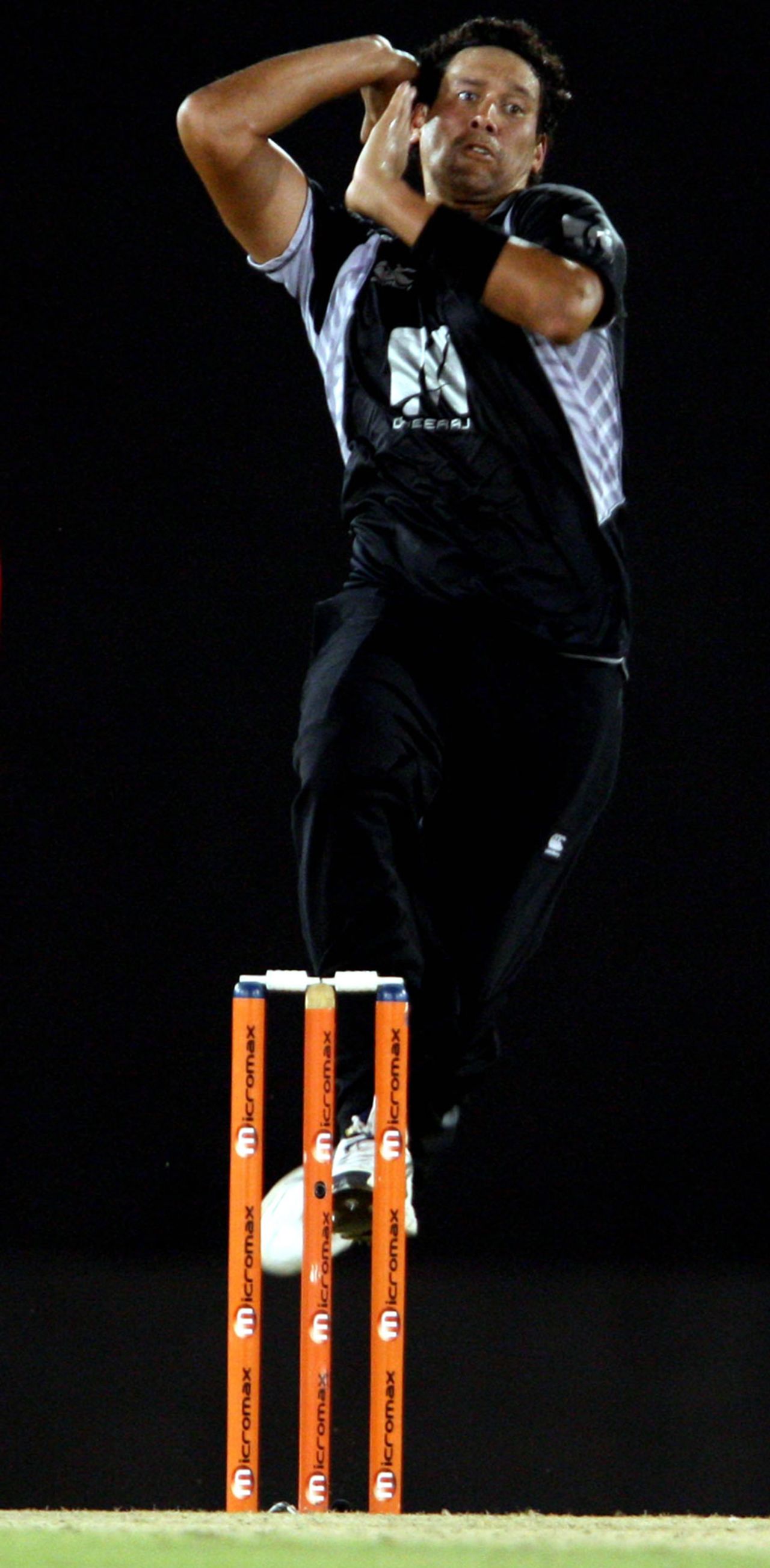 Daryl Tuffey picked up three wickets, India v New Zealand, tri-series, 1st ODI, August 10, 2010