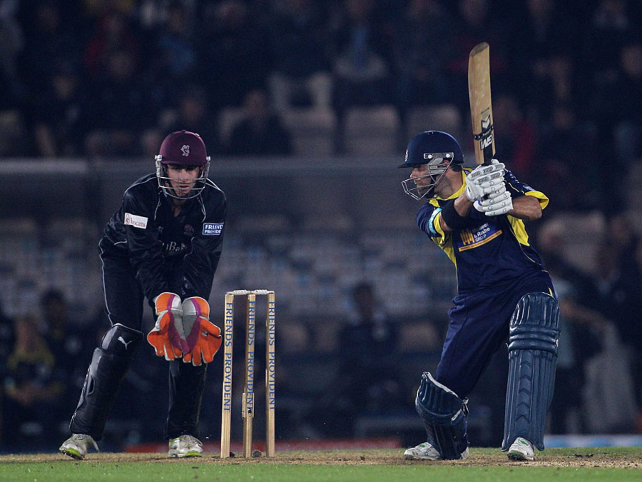 Neil McKenzie was the calmest man on the field as his 52 from 39 balls set up Hampshire's victory, Hampshire v Somerset, FP t20 Final, Rose Bowl, August 14 2010