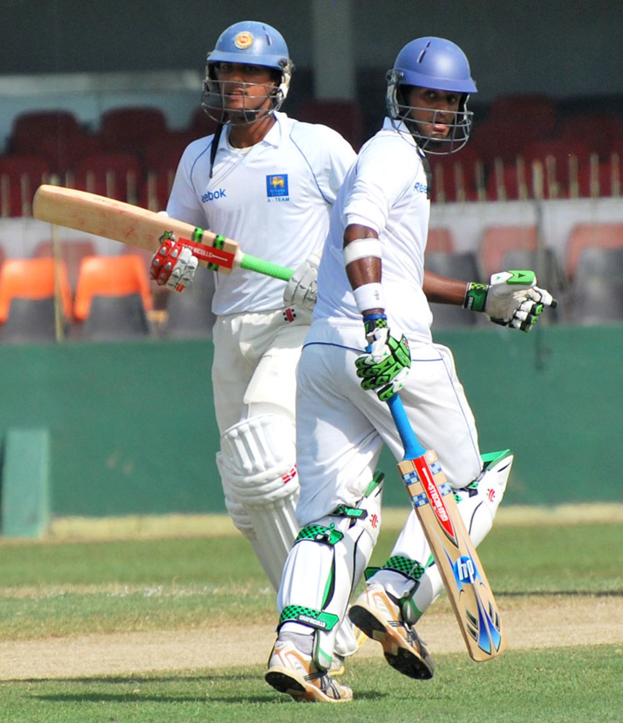 Dimuth Karunaratne and Dinesh Chandimal added 369 runs, Sri Lanka A v South Africa A, 2nd unofficial Test, SSC, August 18, 2010